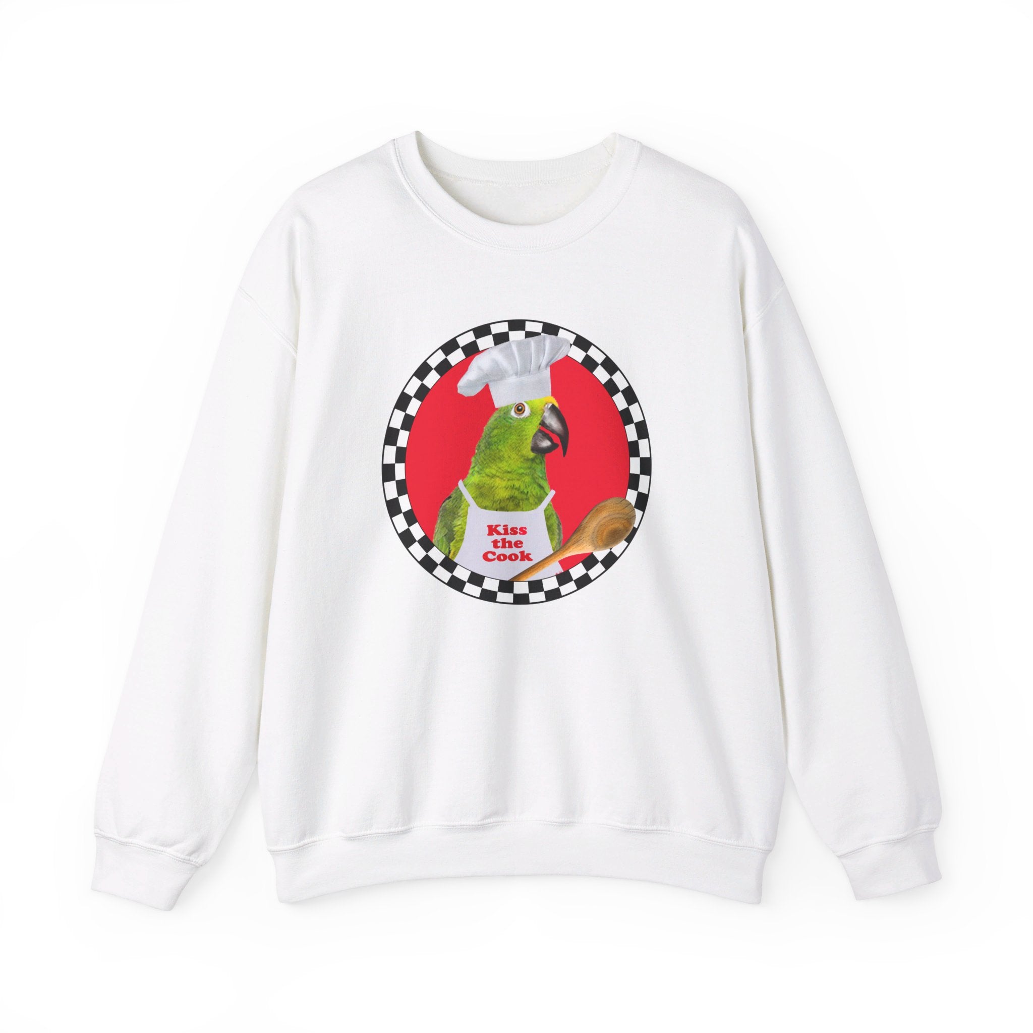 Kiss The Cook Spoon Amazon Sweatshirt