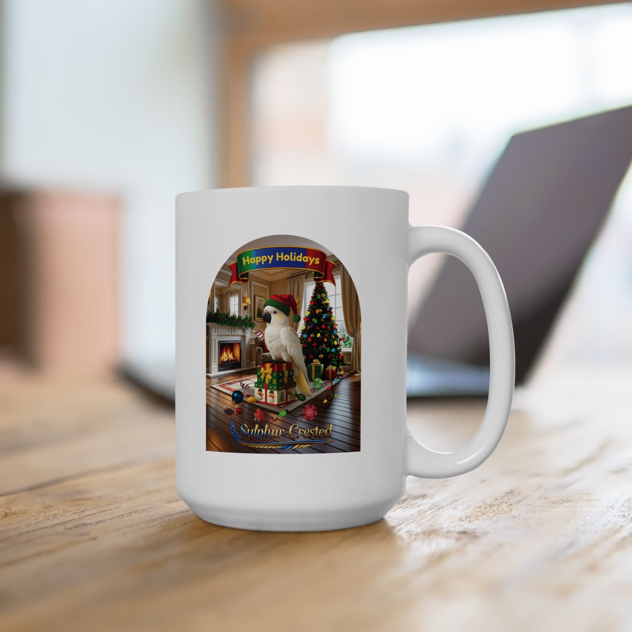 Happy Holidays Sulphur-Crested Mug