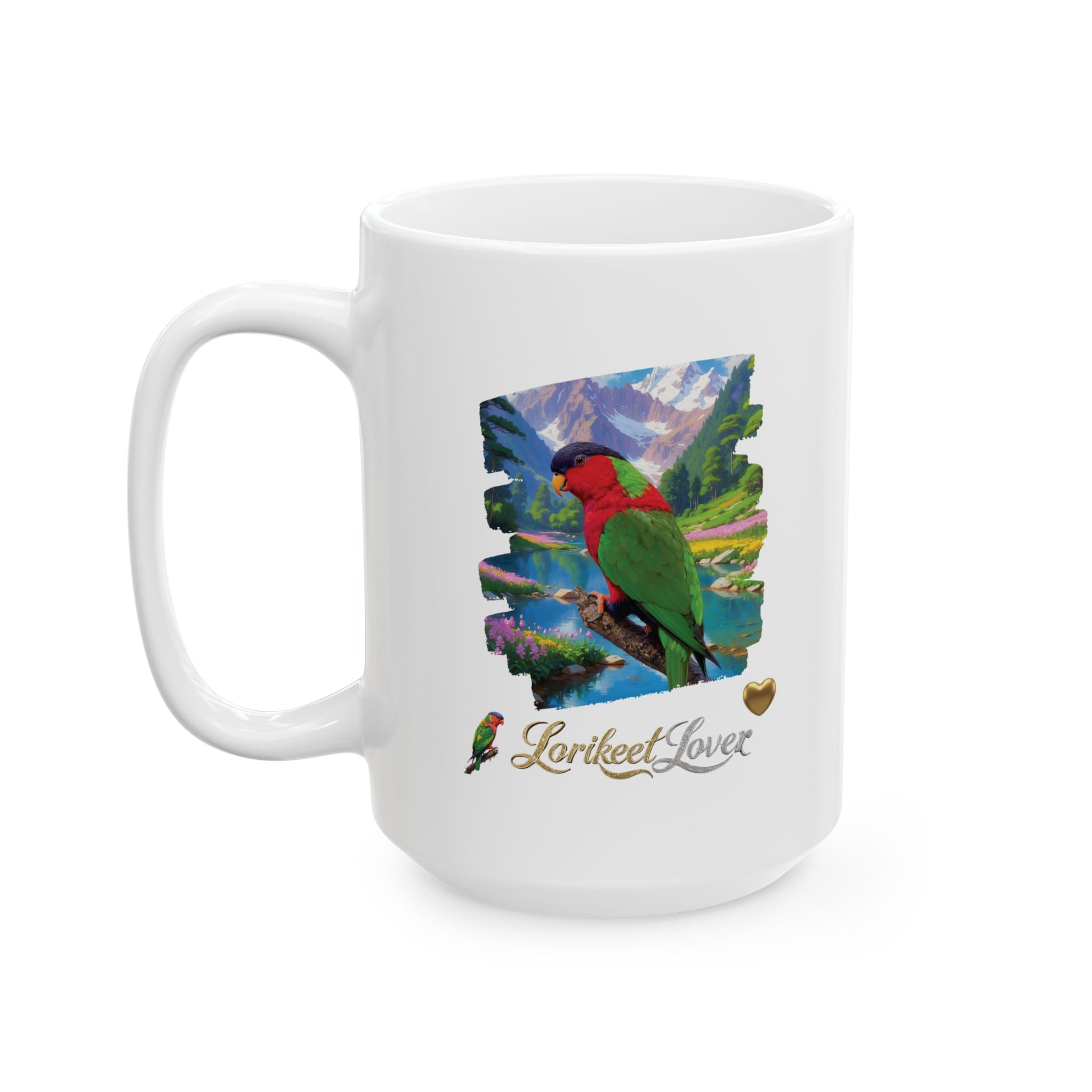 Lorikeet Lover Scenic Mug