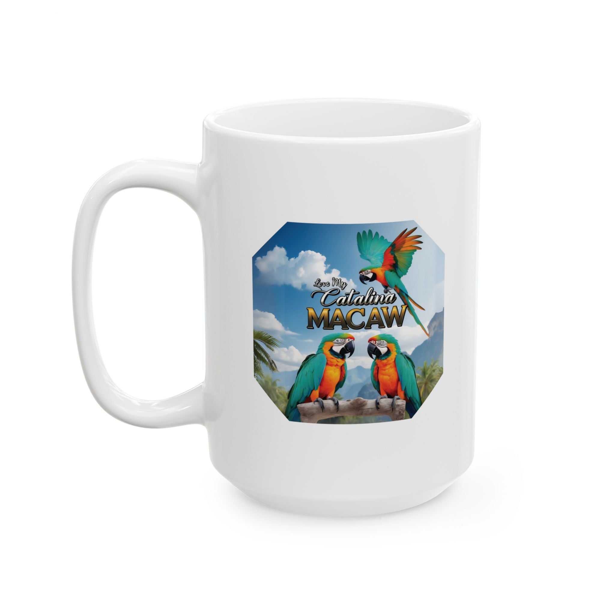 Love My Catalina Macaw Mug