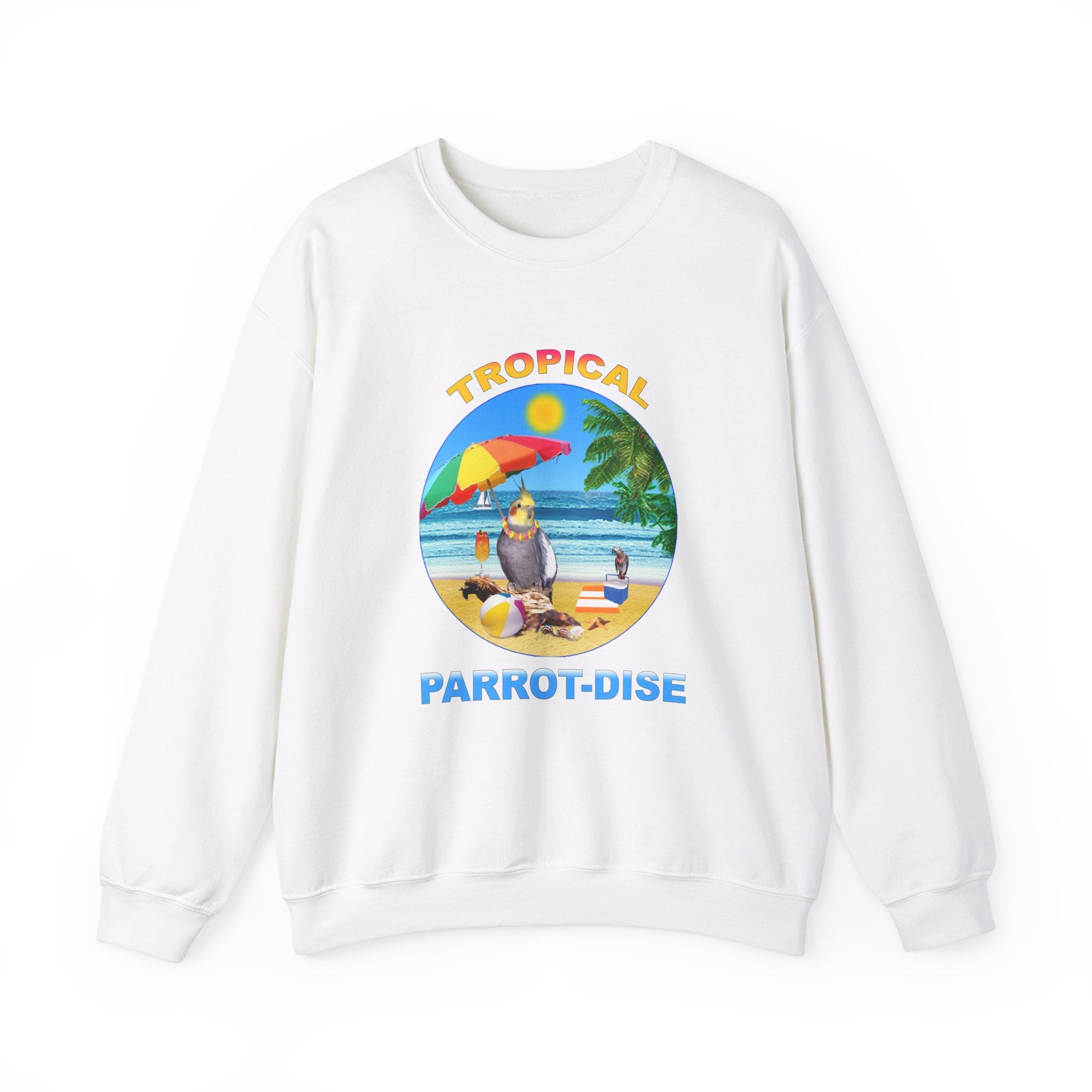 Tropical Parrot-Dise Cockatiel Sweatshirt