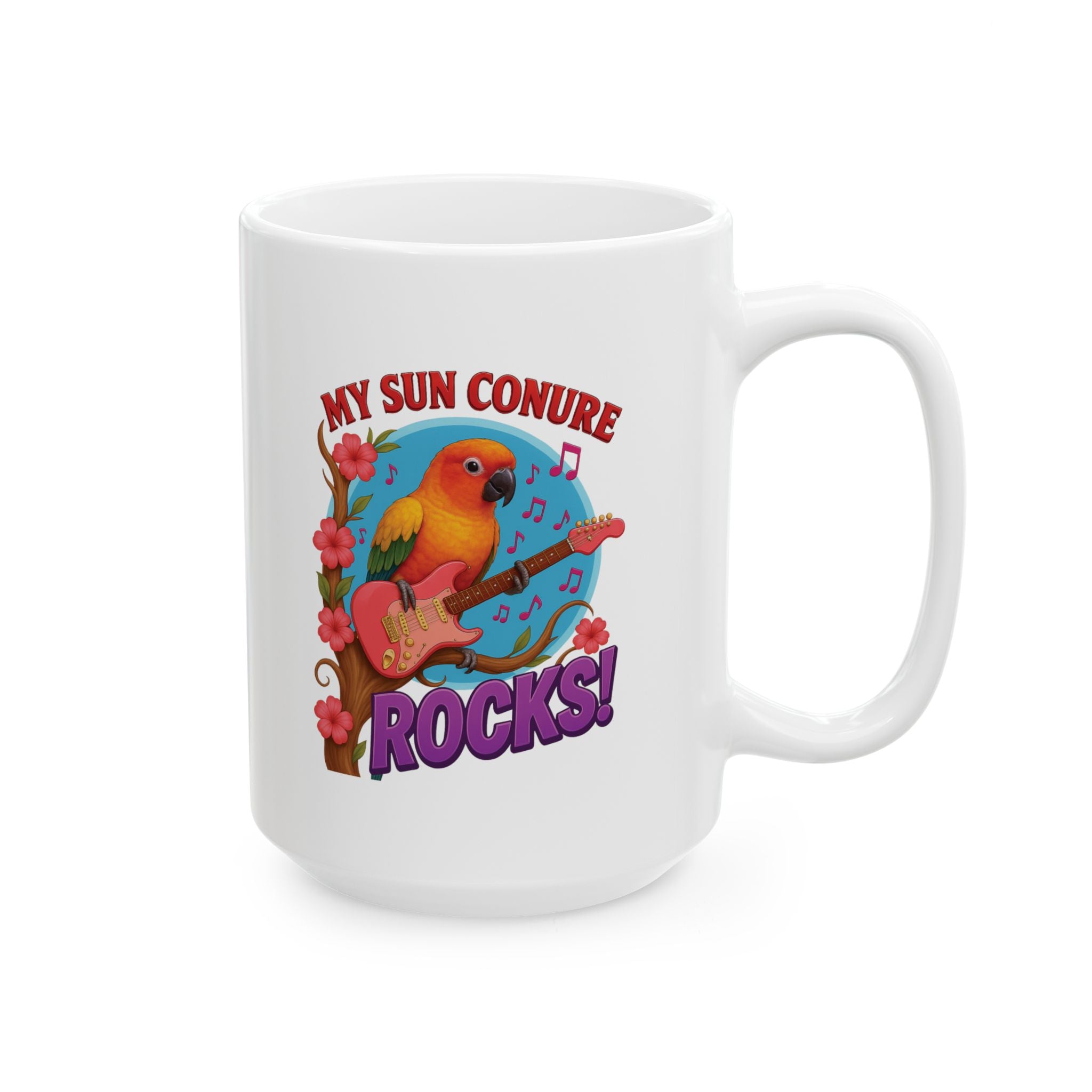 My Sun Conure Rocks Mug