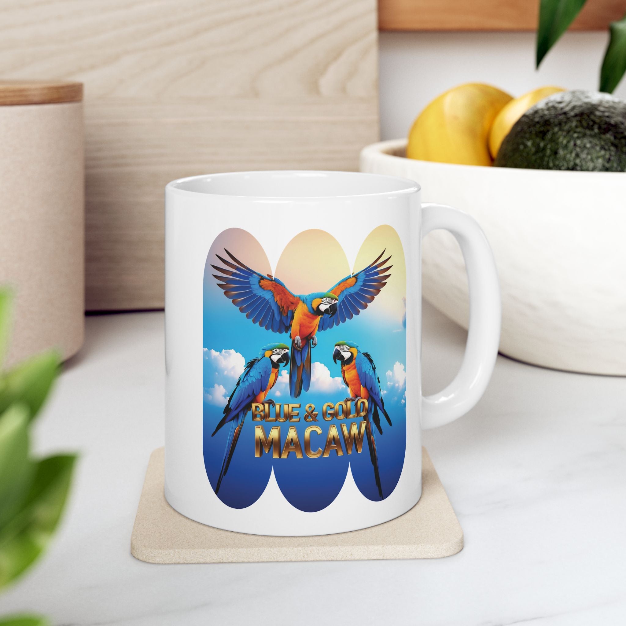 Blue & Gold Macaw Mug