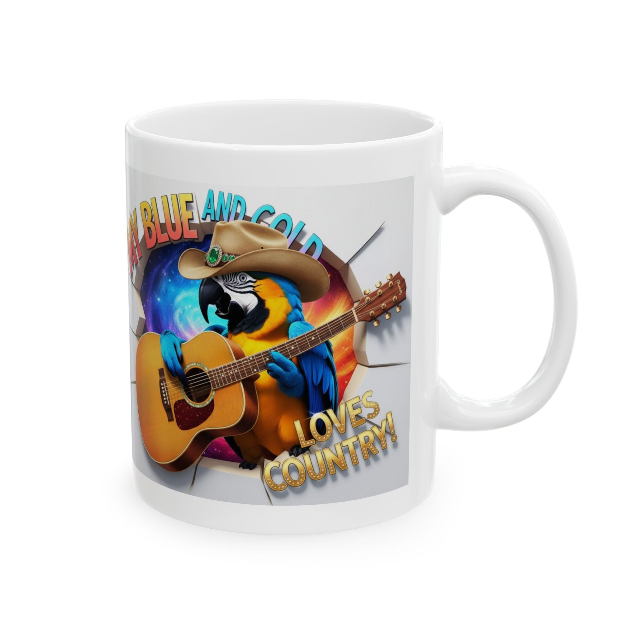 My Blue and Gold Loves Country Mug