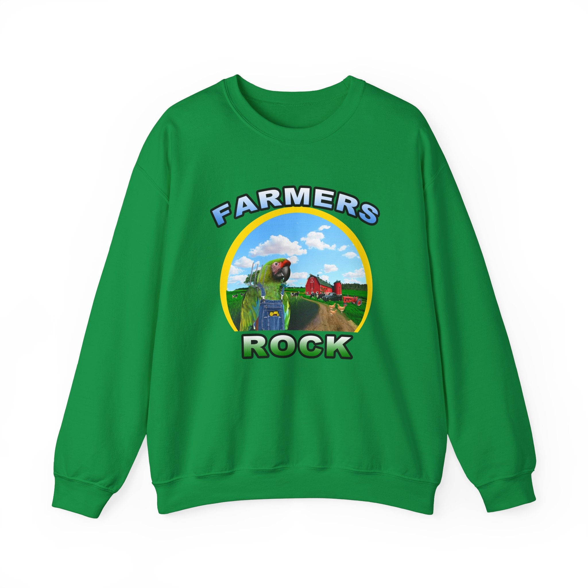 Farmers Rock Military Sweatshirt