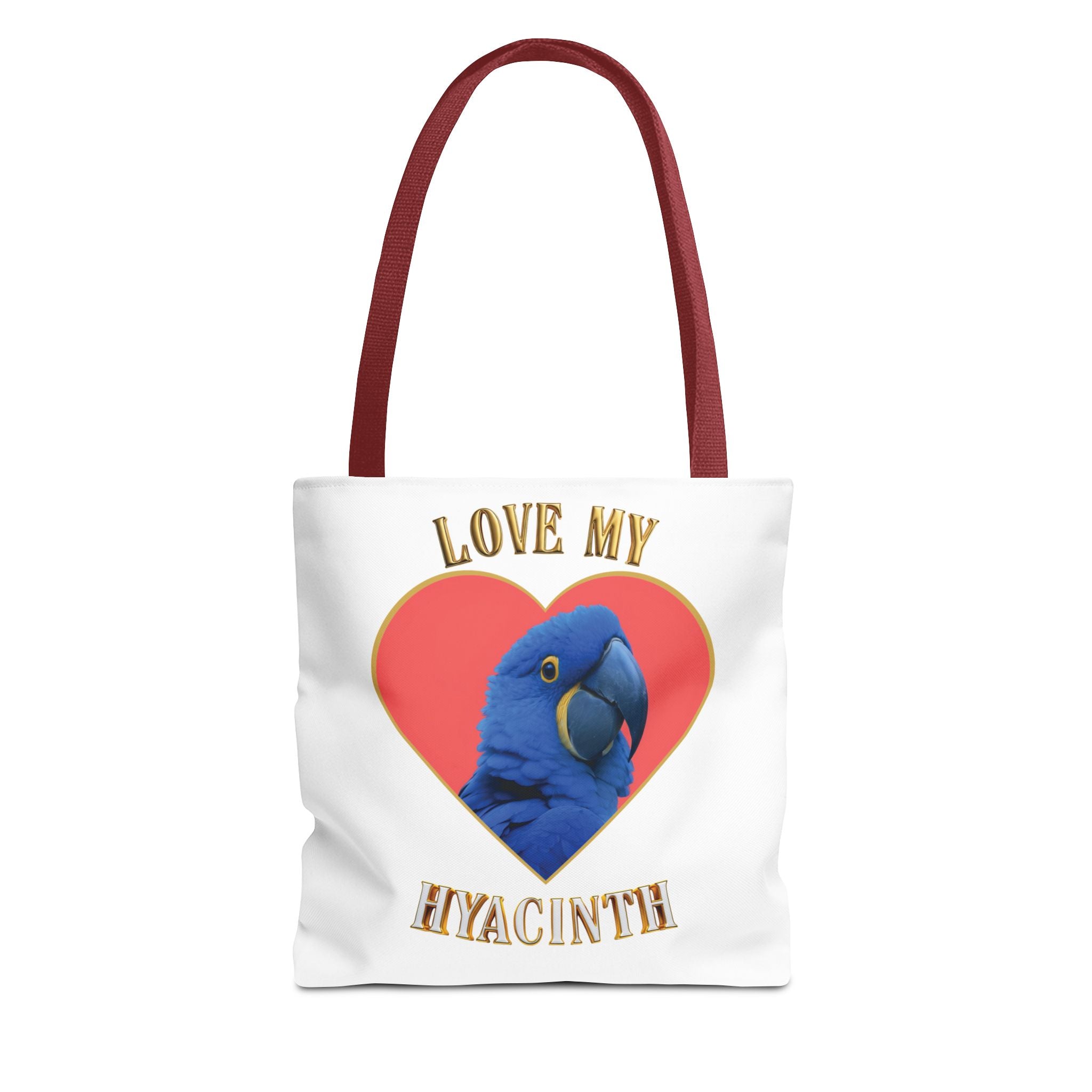Love My Hyacinth Heart Tote Bag