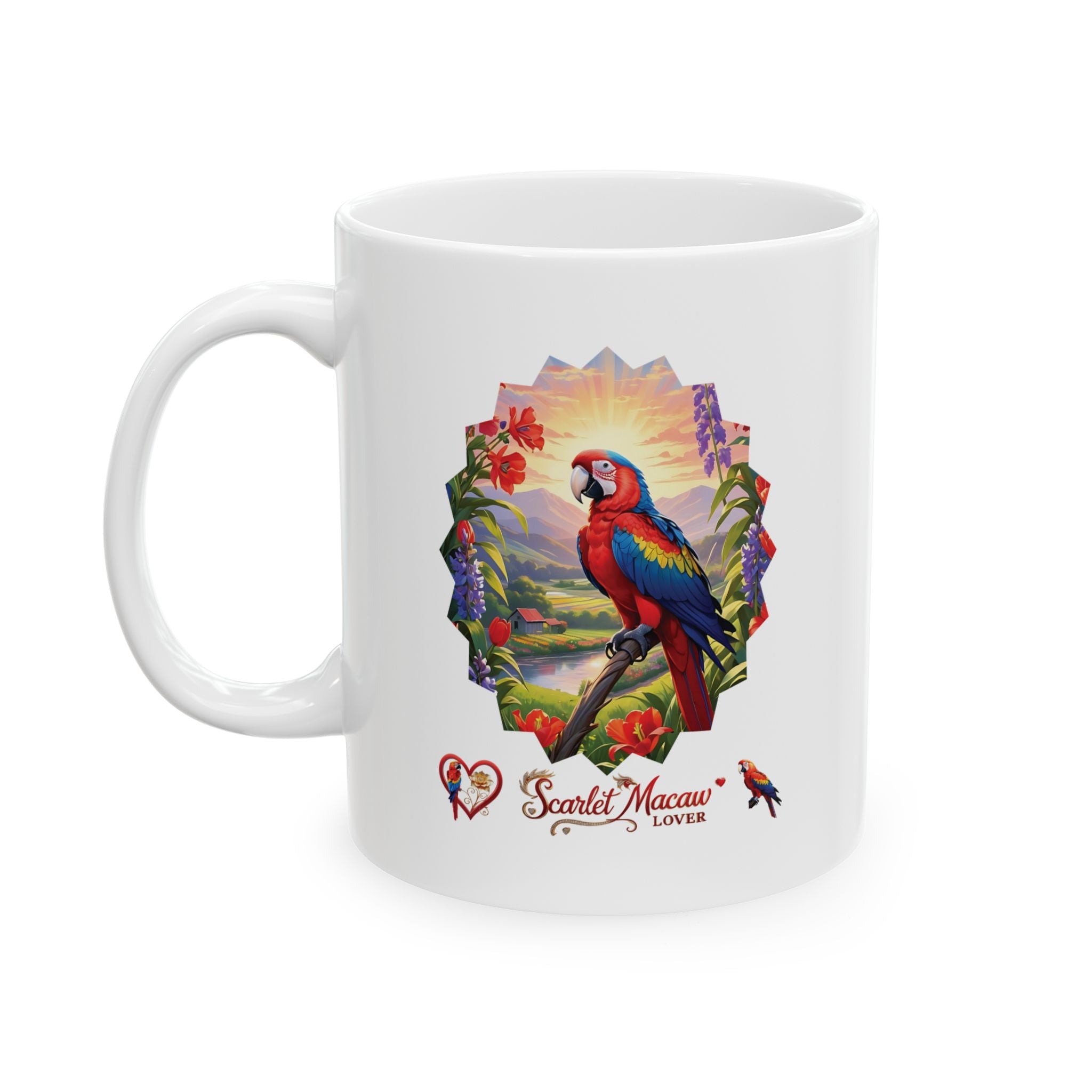 Scarlet Macaw Lover Nature Mug