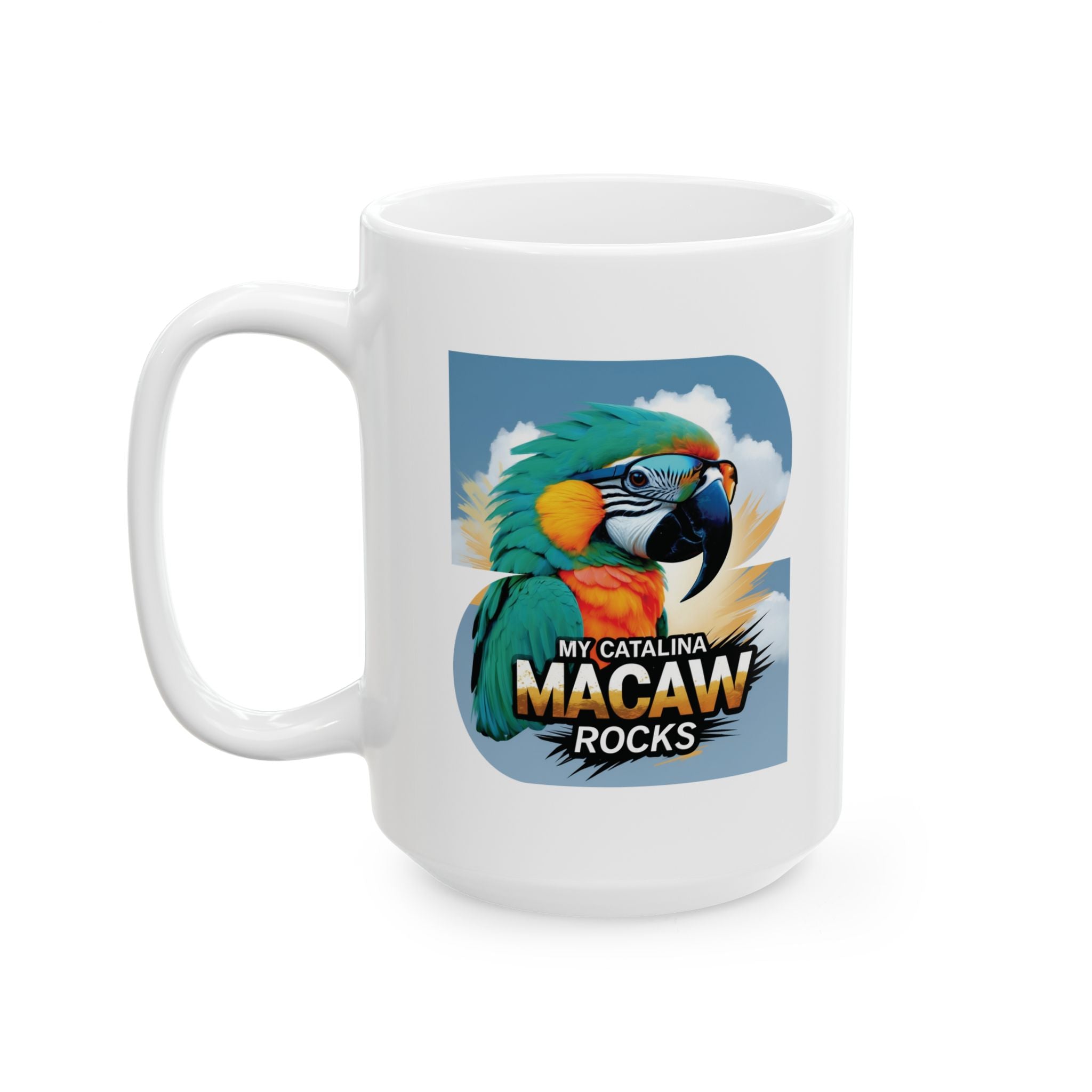 My Catalina Macaw Rocks Mug