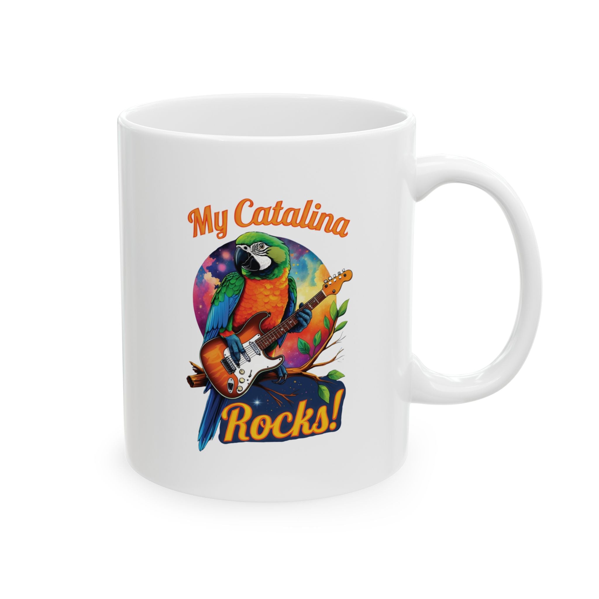 My Catalina Rocks Guitar Mug