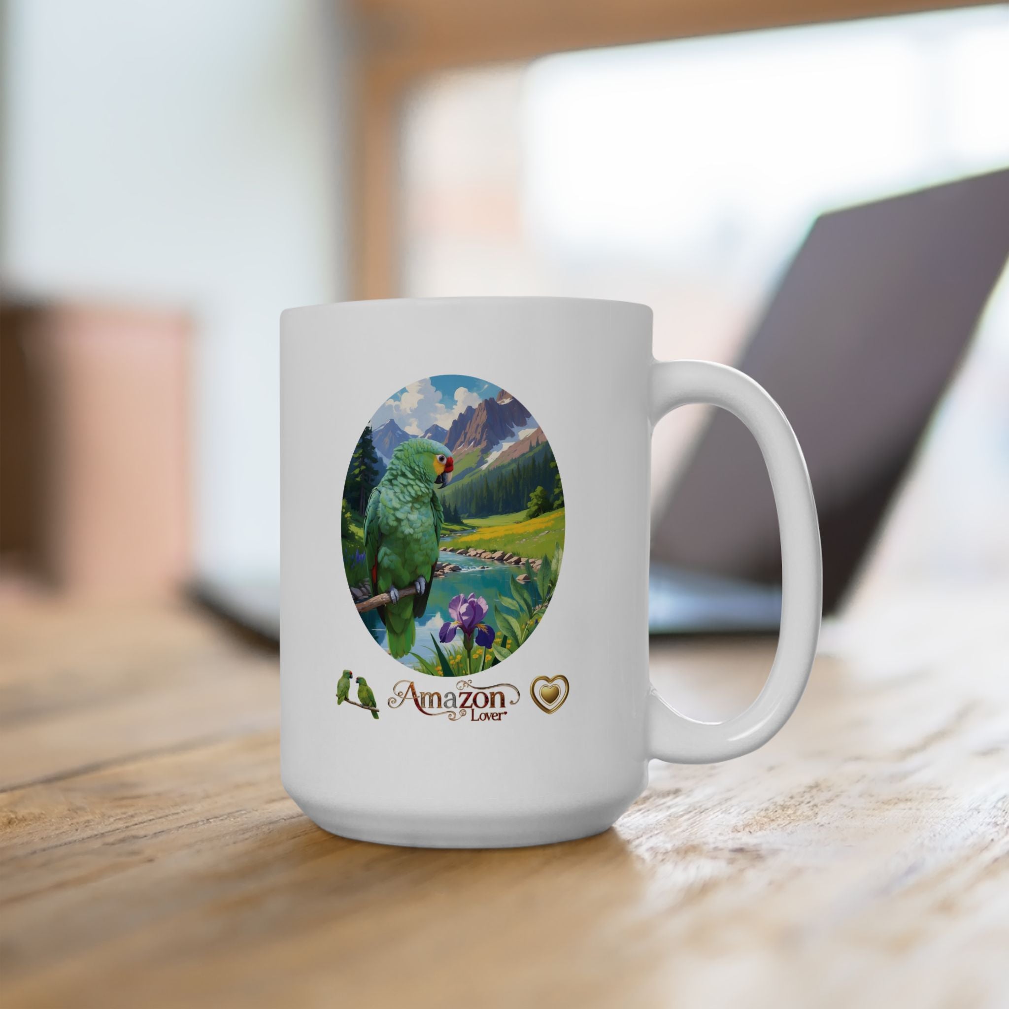 Amazon Lover Mountain Lake Mug