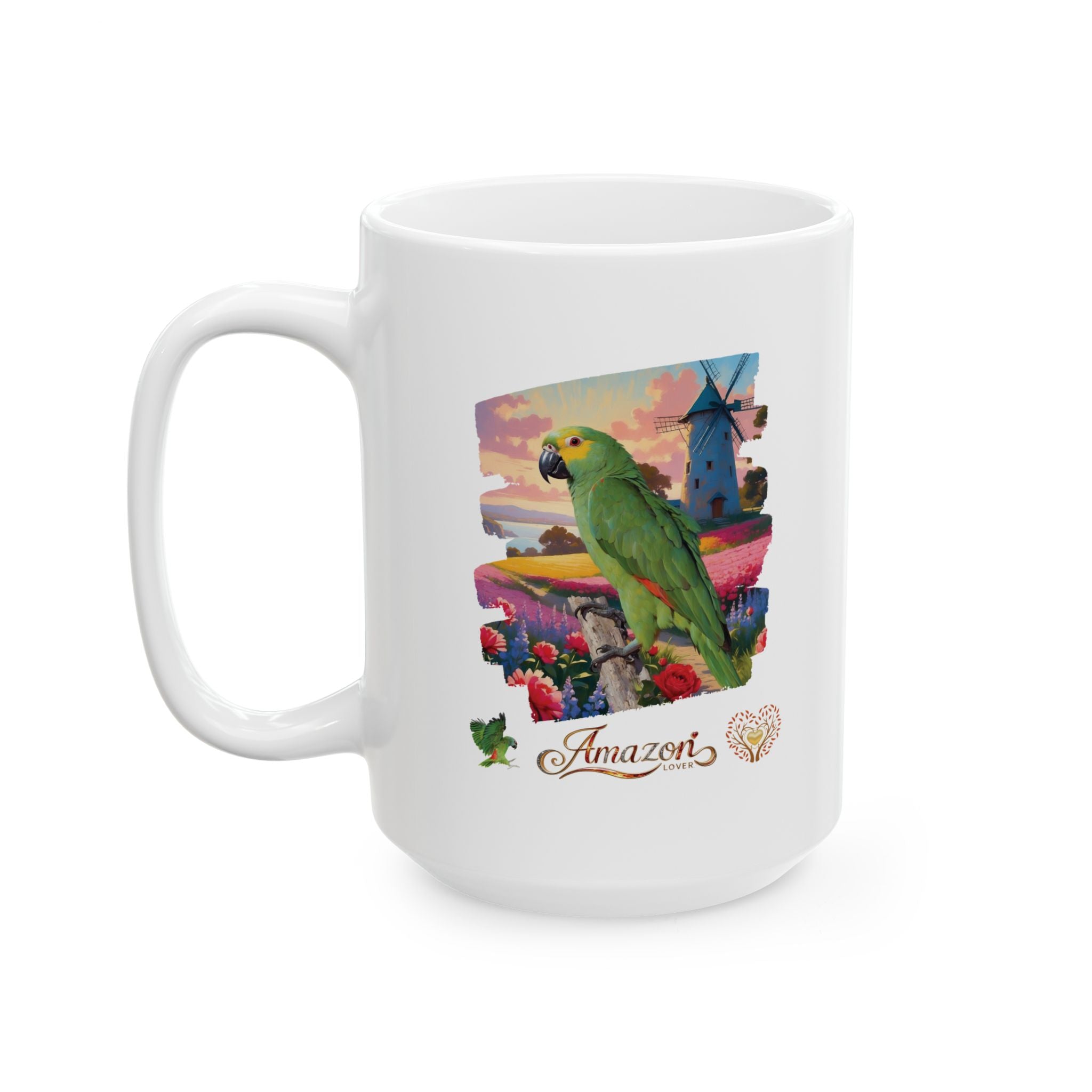 Amazon Lover Floral Scenic Mug