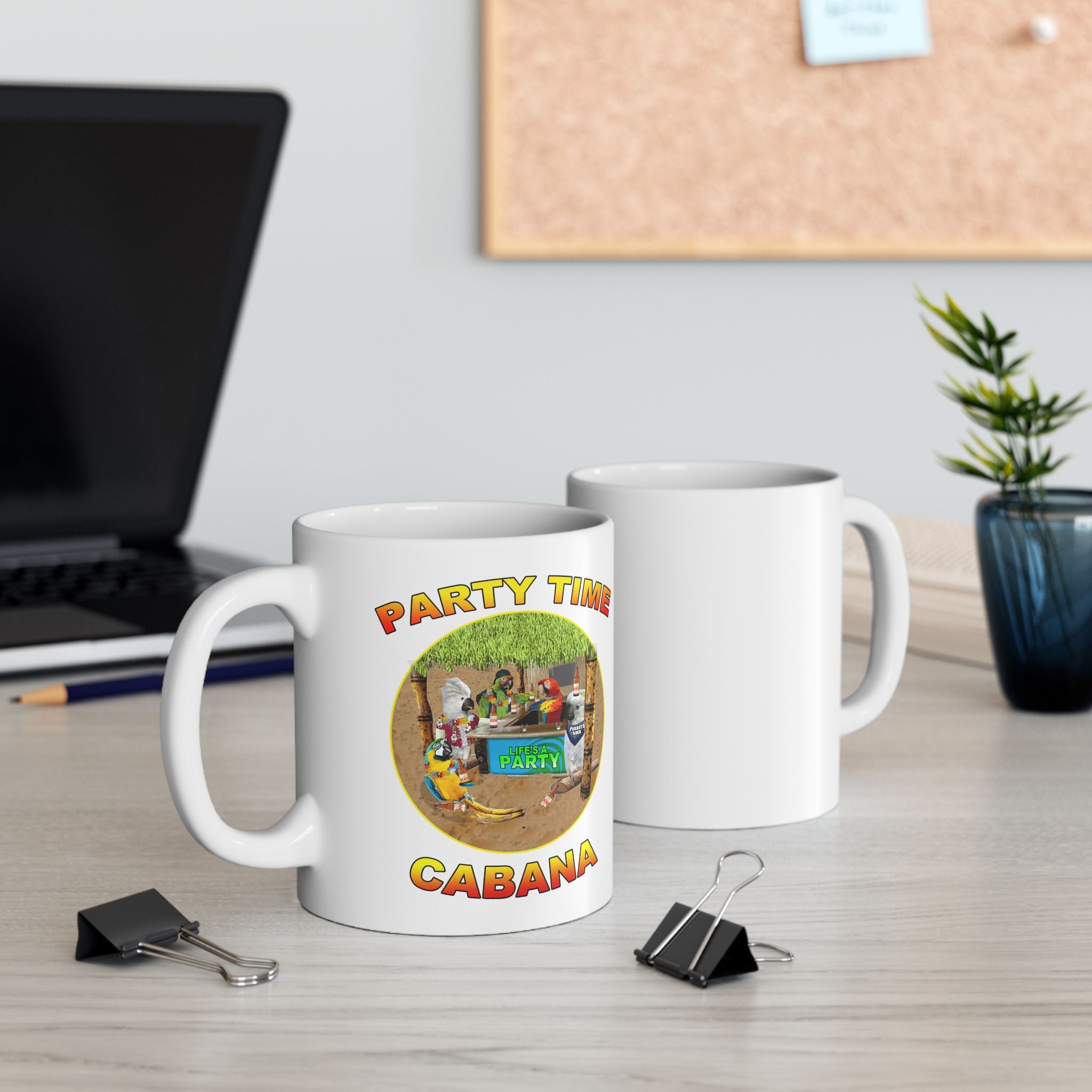 Party Time Life's A Cabana Mug