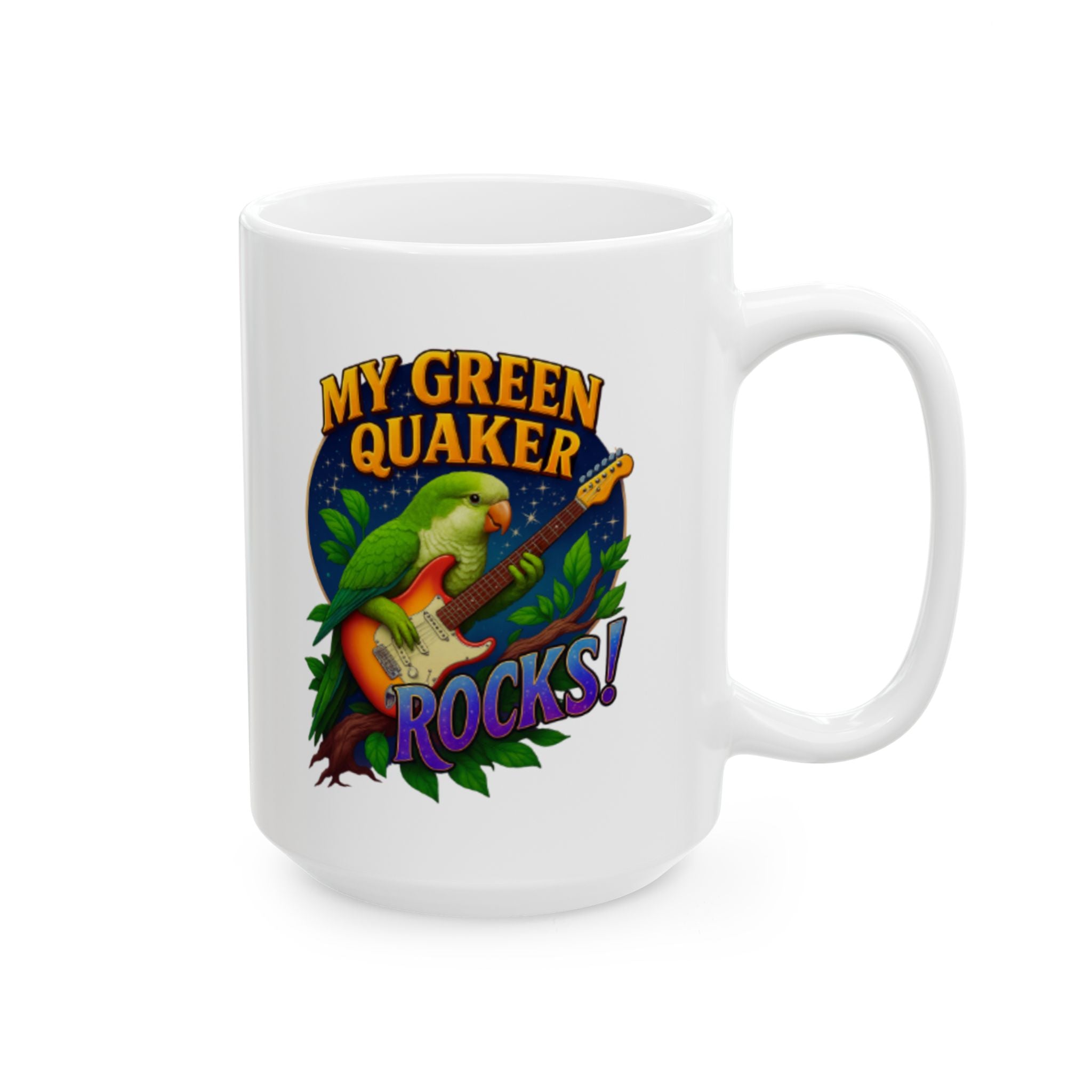 Green Quaker Rocks Mug
