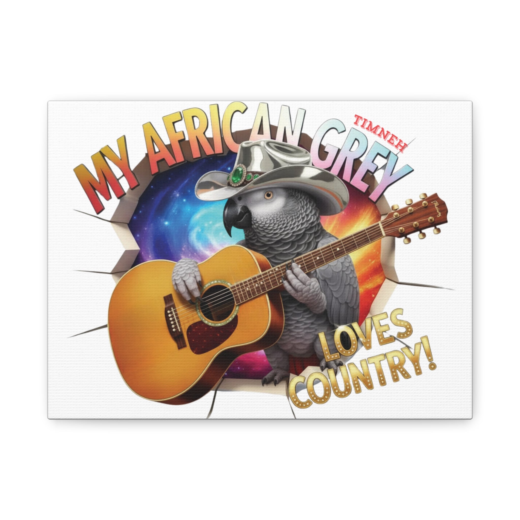 African Grey Loves Country Wall-Hanging