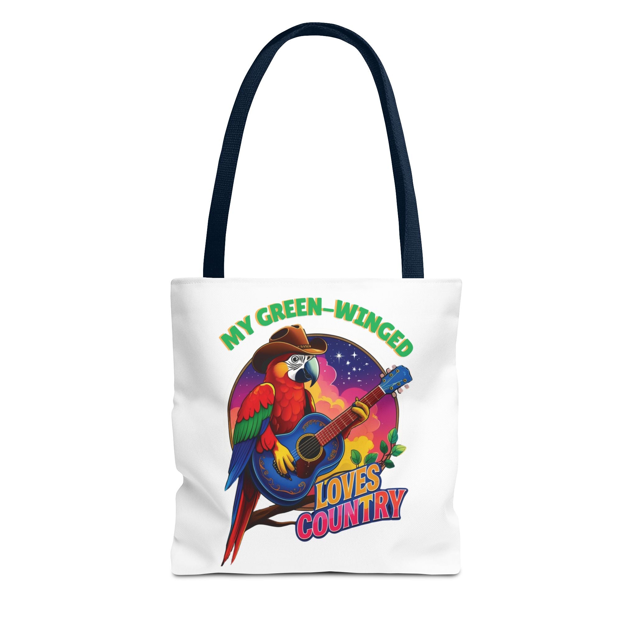 Green Winged Loves Country Tote Bag