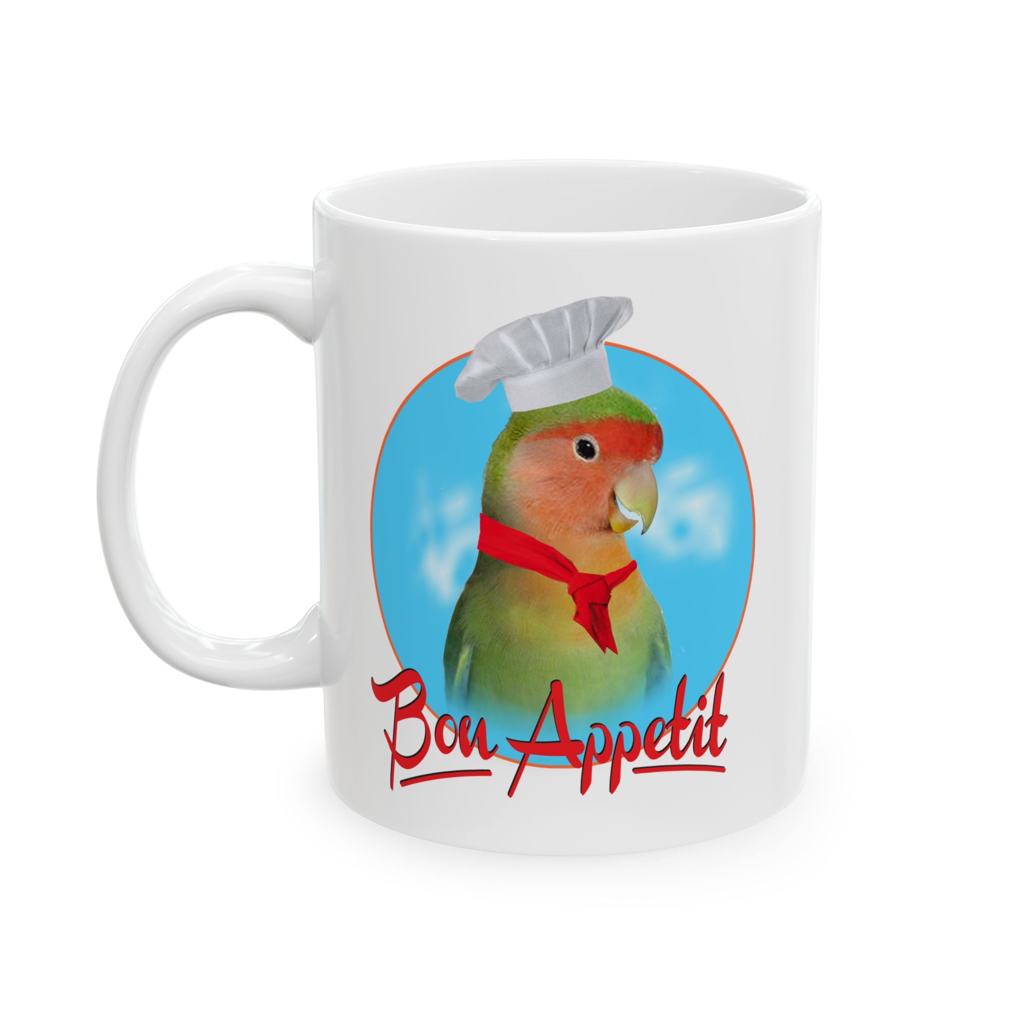 Bon Appetit Lovebird Mug