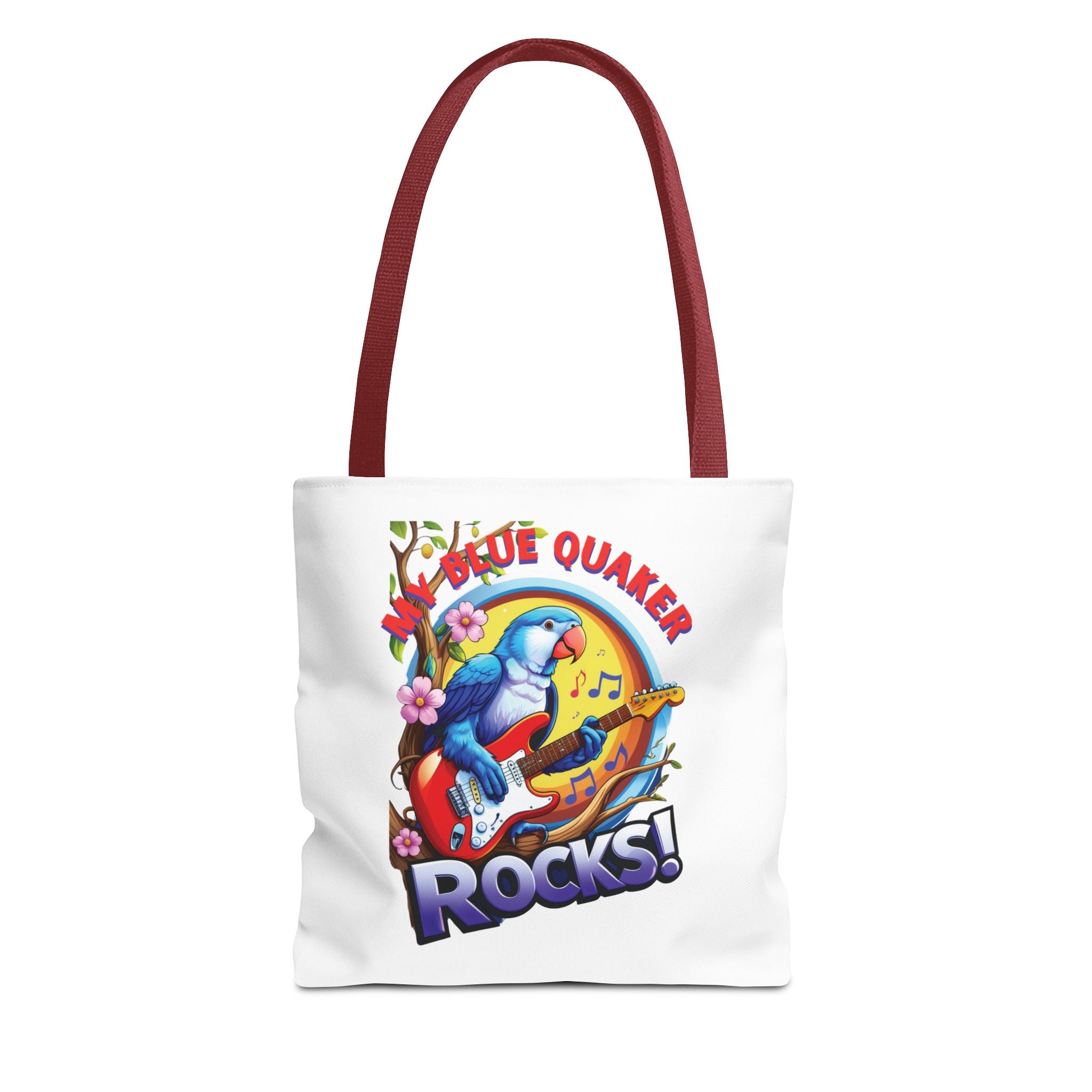 Blue Quaker Tote Bag
