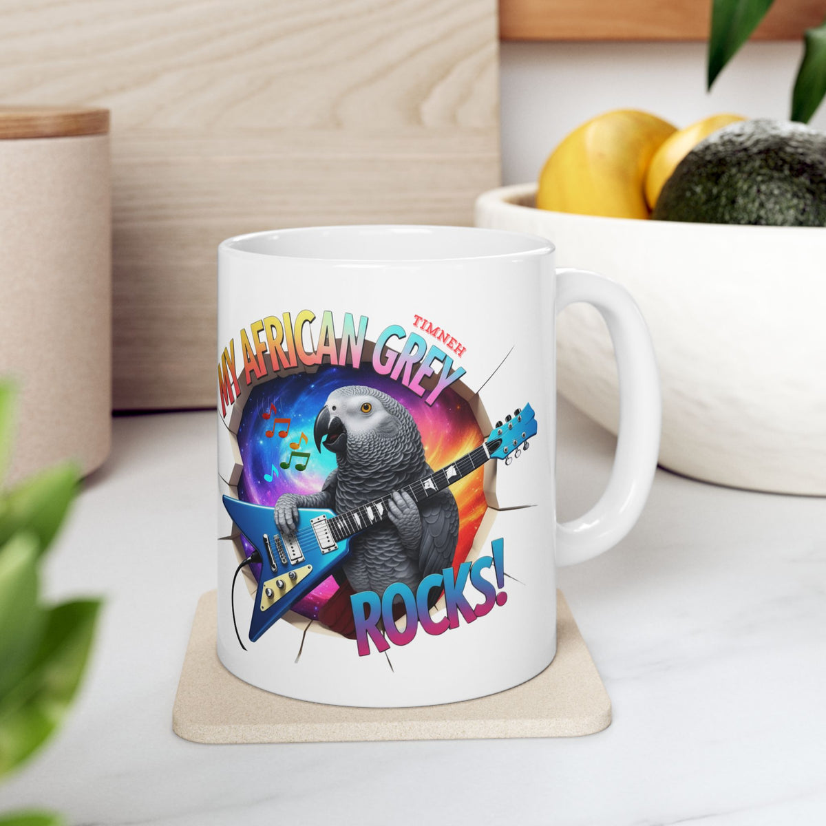 My African Grey Rocks Mug