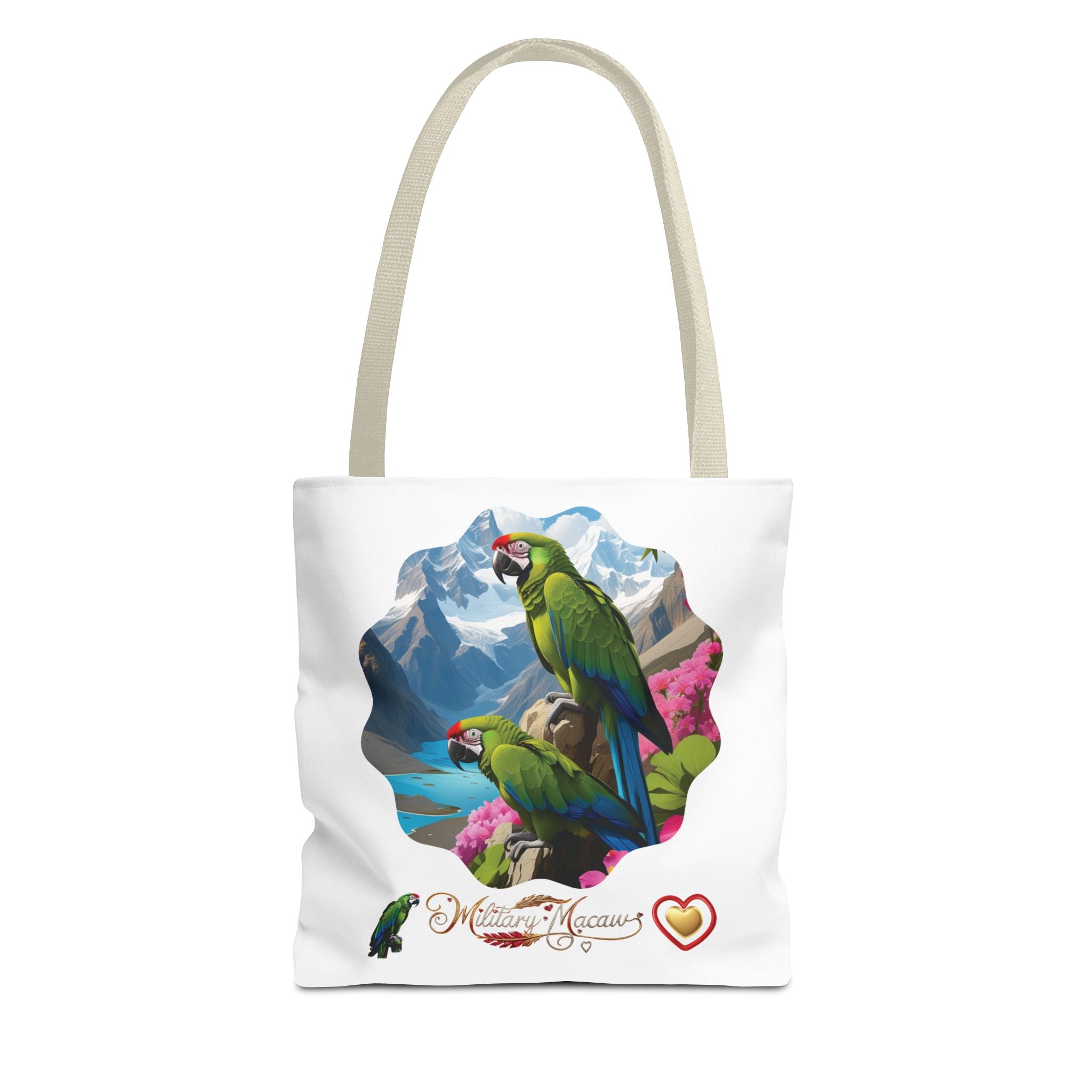 Military Macaw Mountain Tote Bag