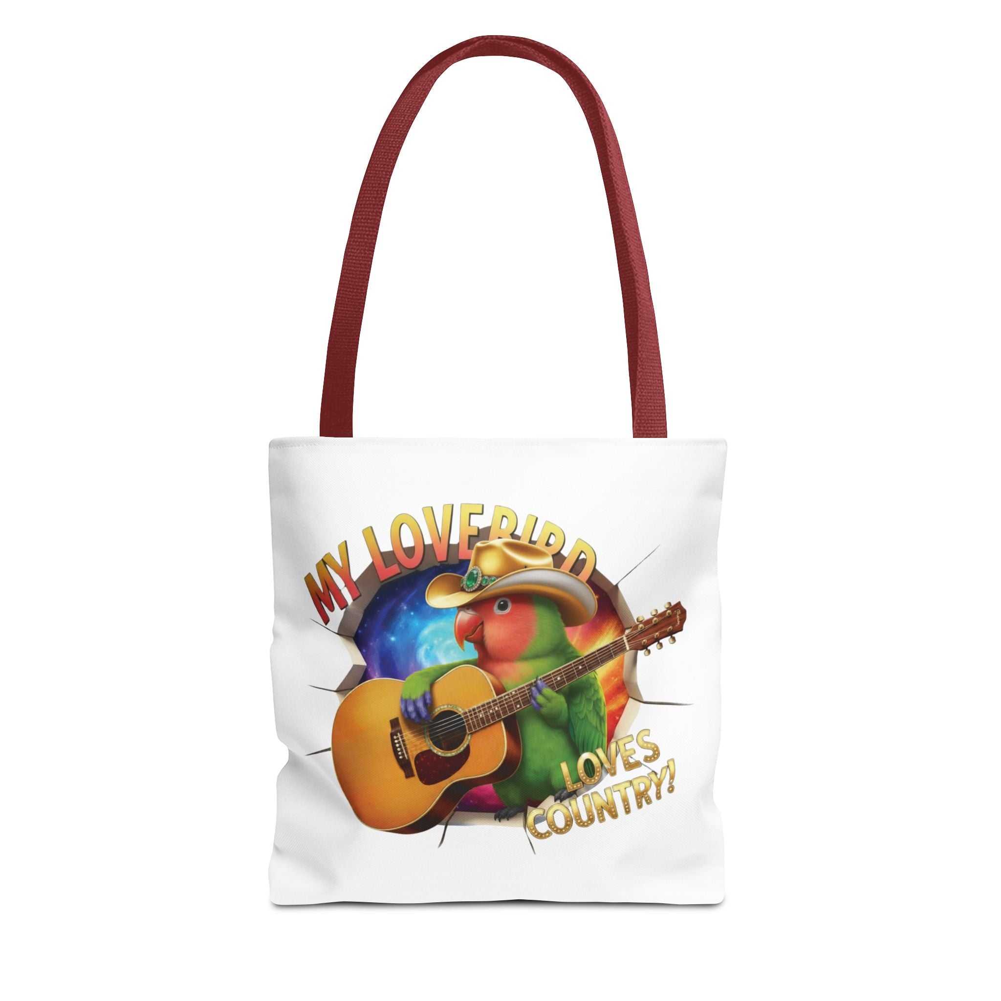 My Lovebird Loves Country Tote Bag