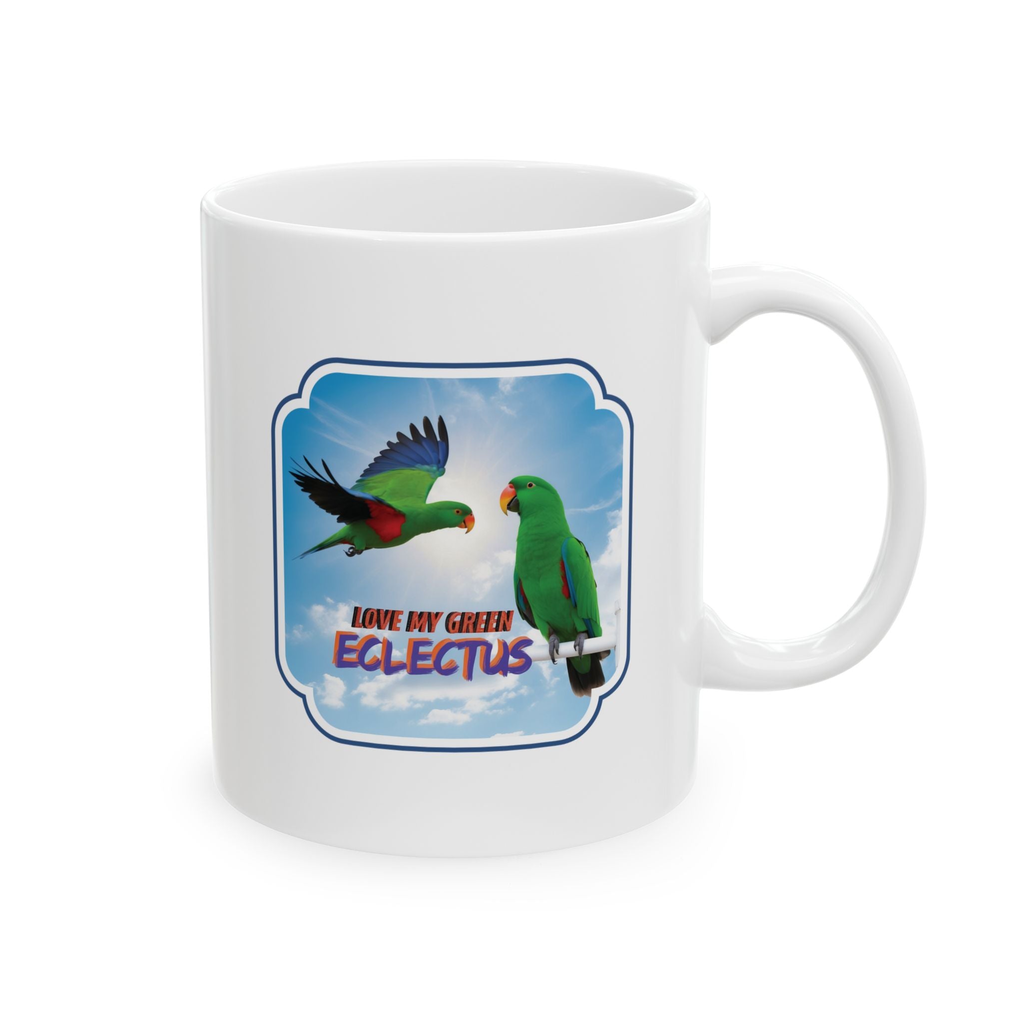 Green Ecletus Mug