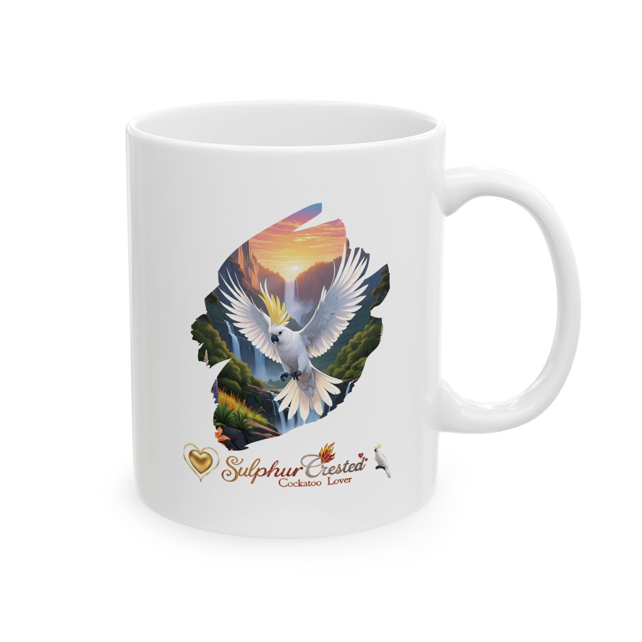 Sulphur-Crested Cockatoo Lover Mug