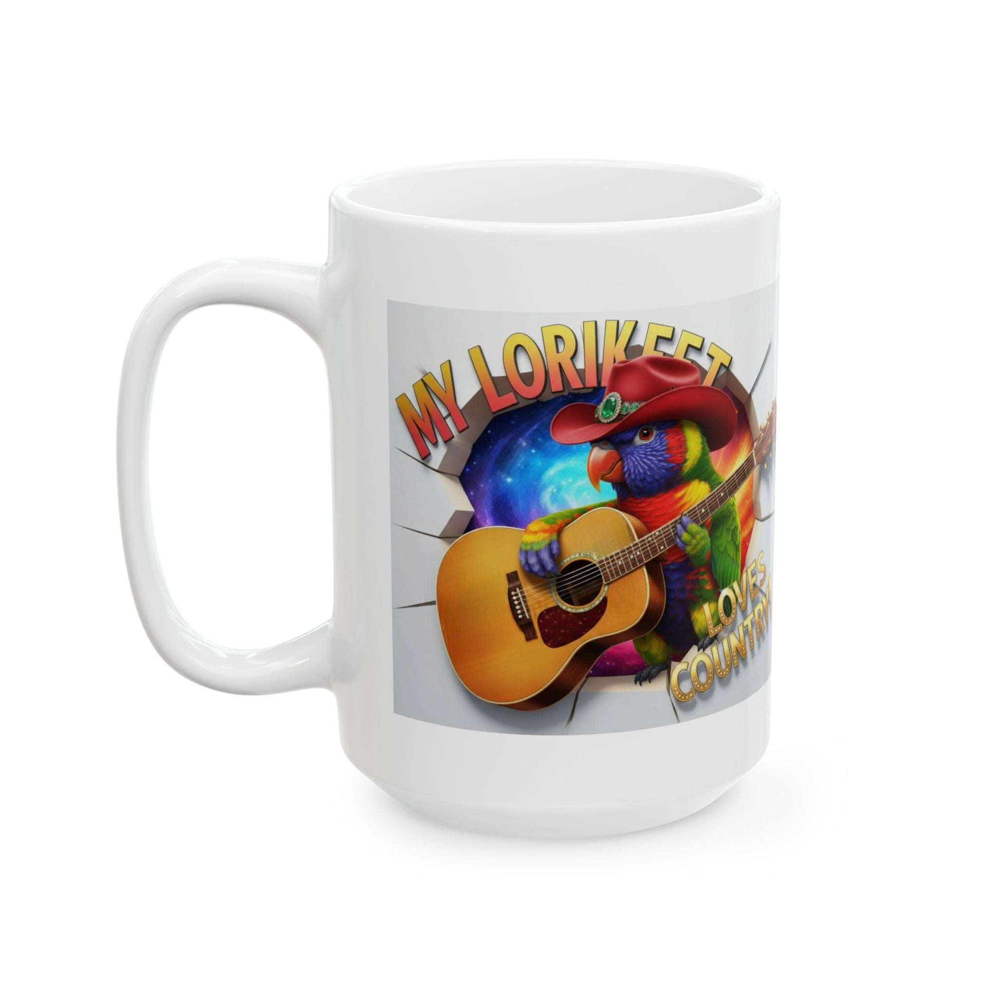 My Lorikeet Loves Country Mug