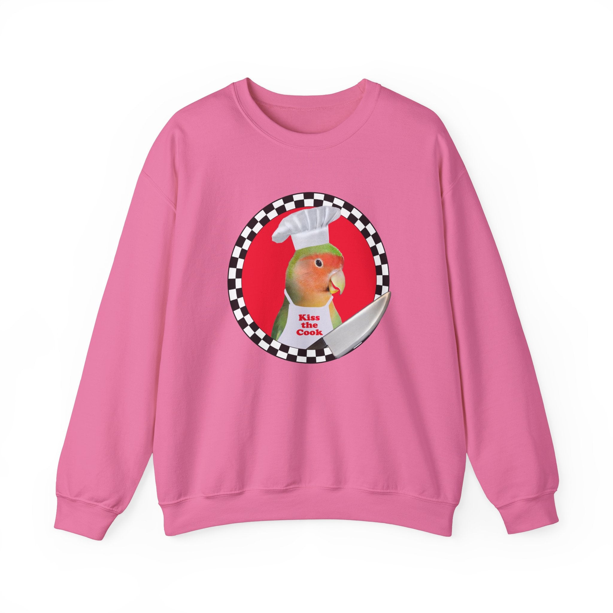Kiss The Cook Lovebird Sweatshirt