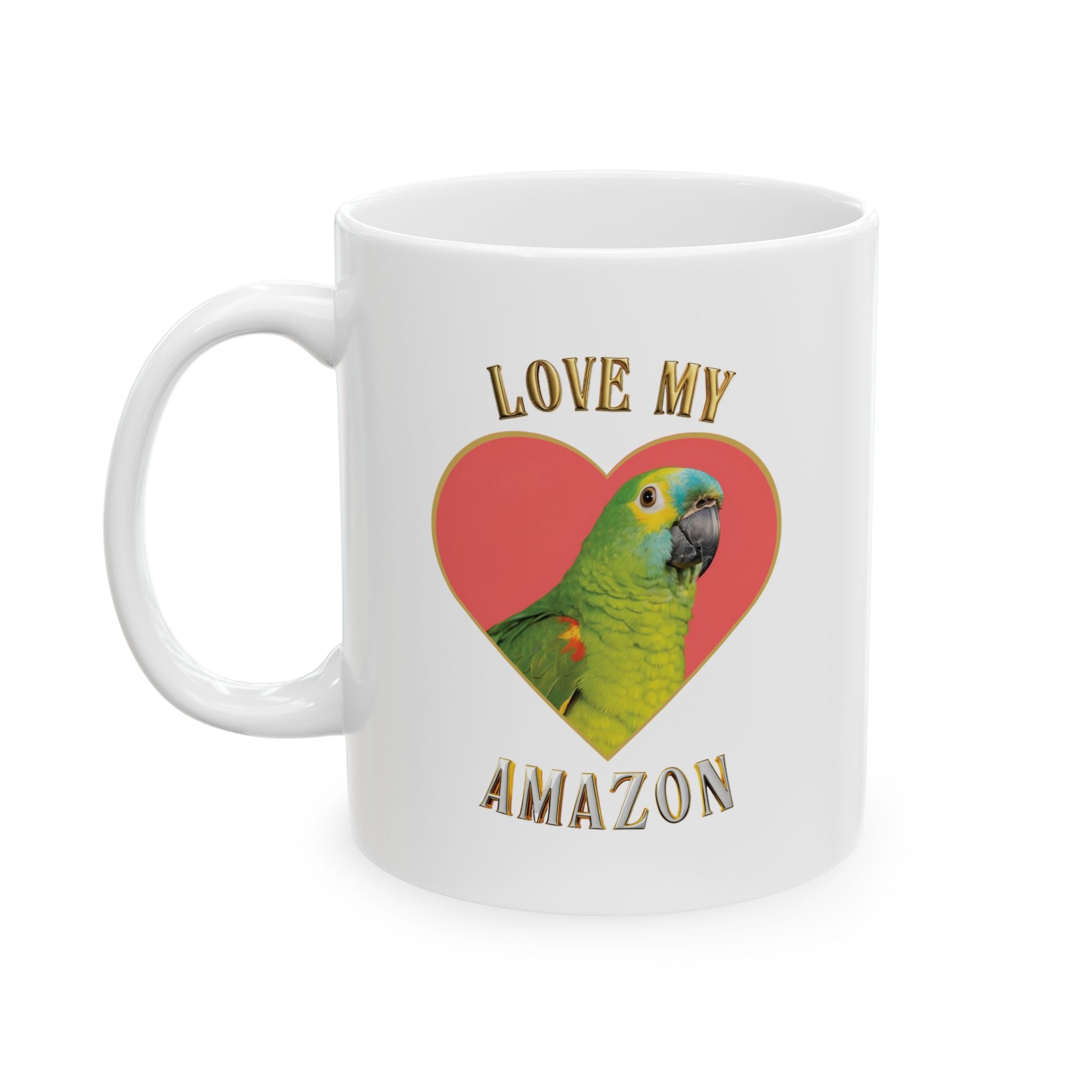 Love My Amazon Heart Mug