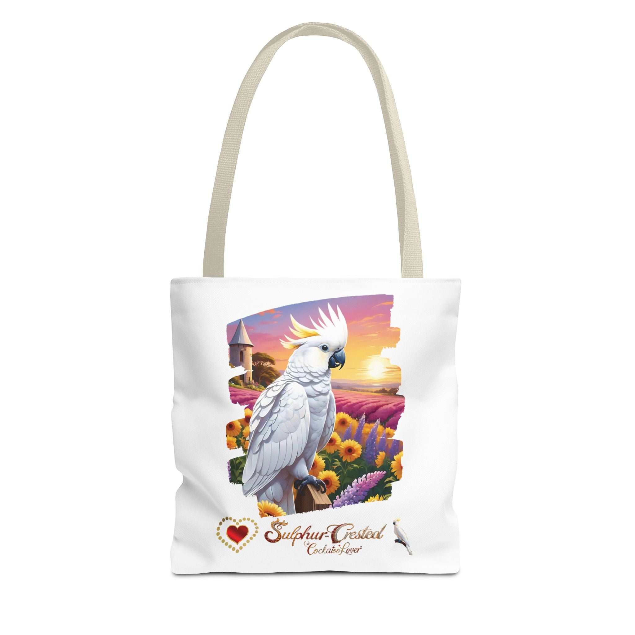 Sulphur-Crested Cockatoo Lover Tote Bag