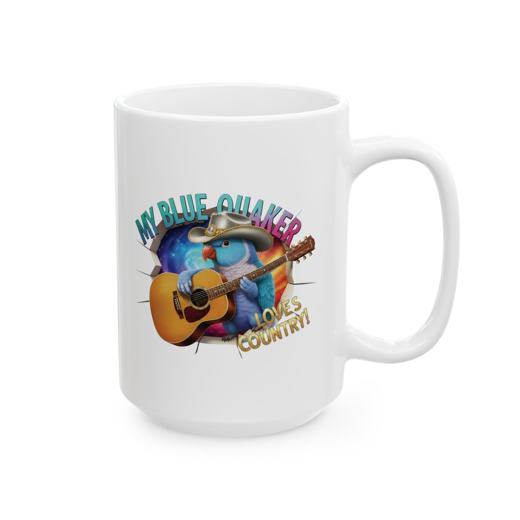 Blue Quaker Loves Country Mug
