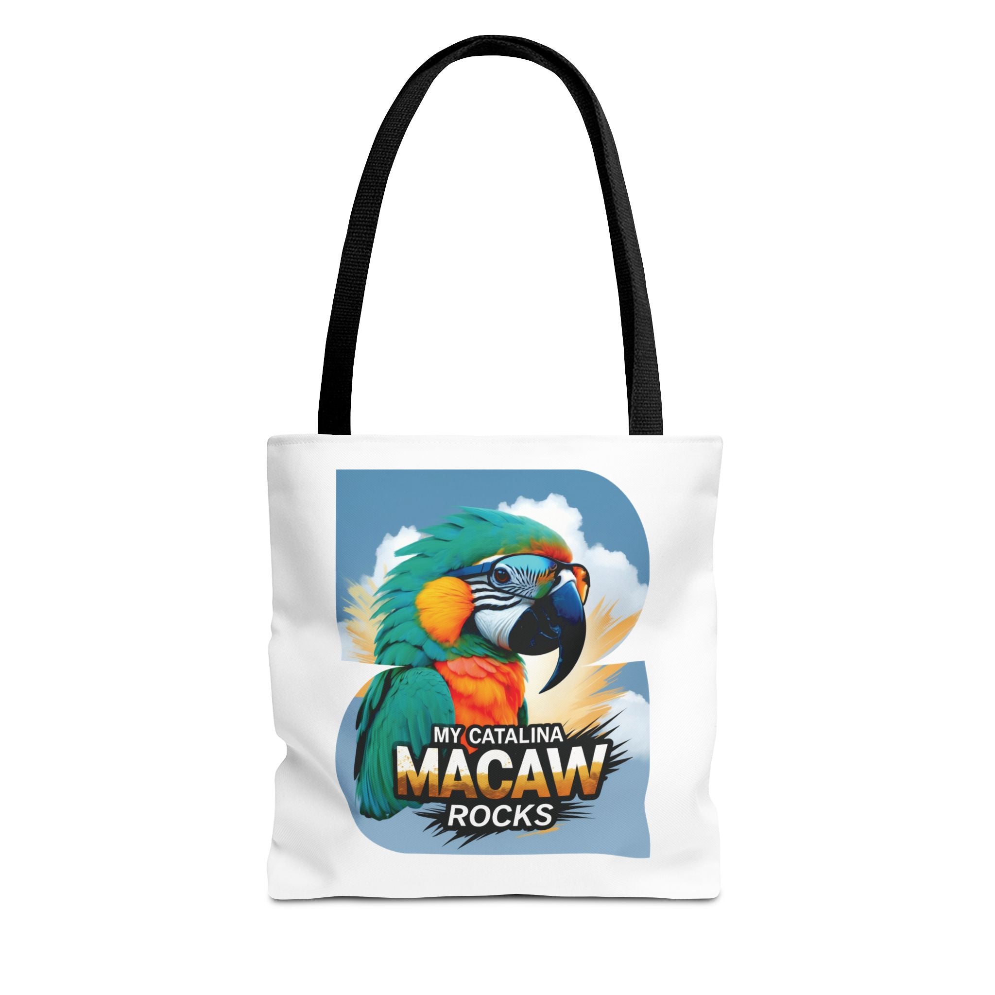 My Catalina Macaw Rocks Tote Bag