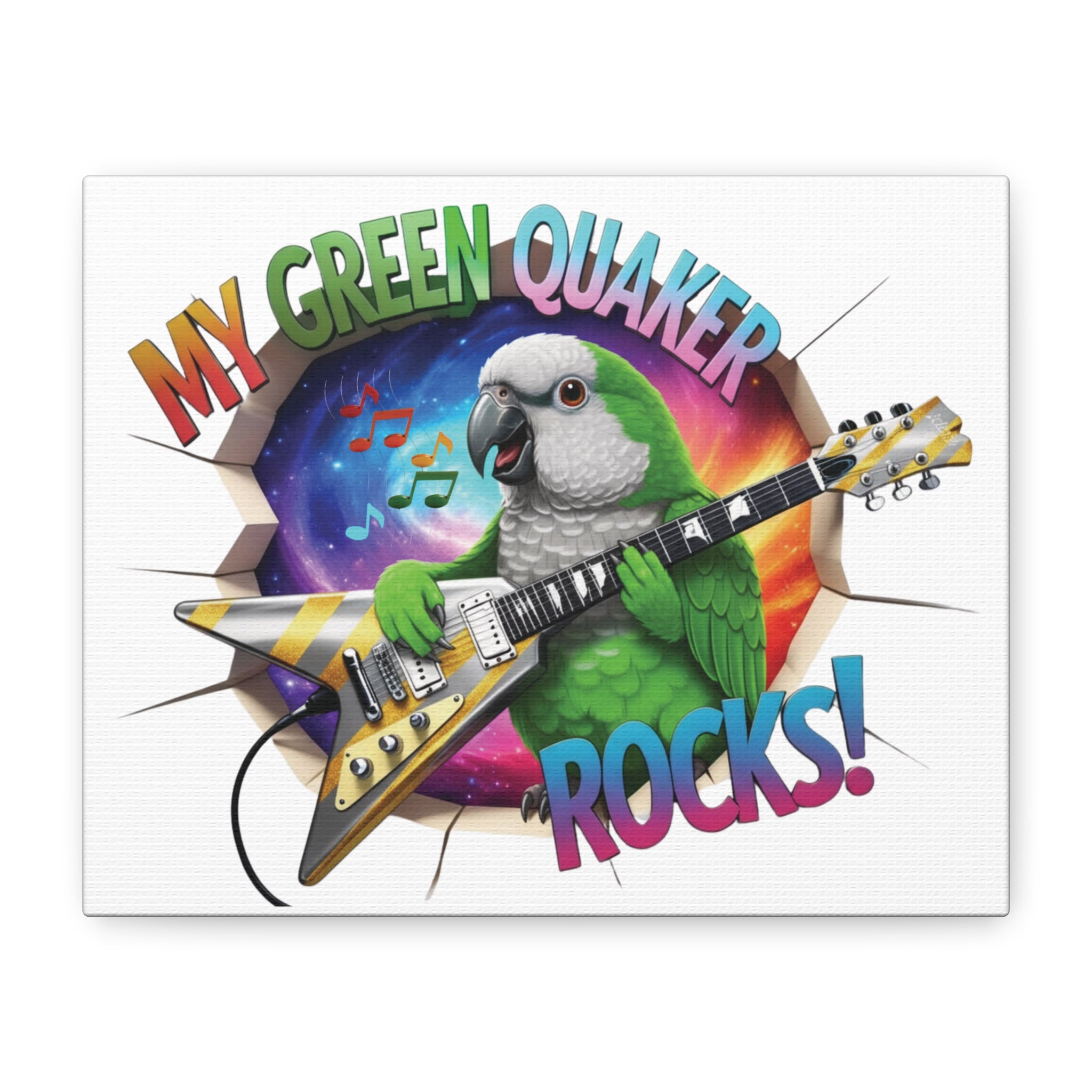 Green Quaker Rocks Wall-Hanging