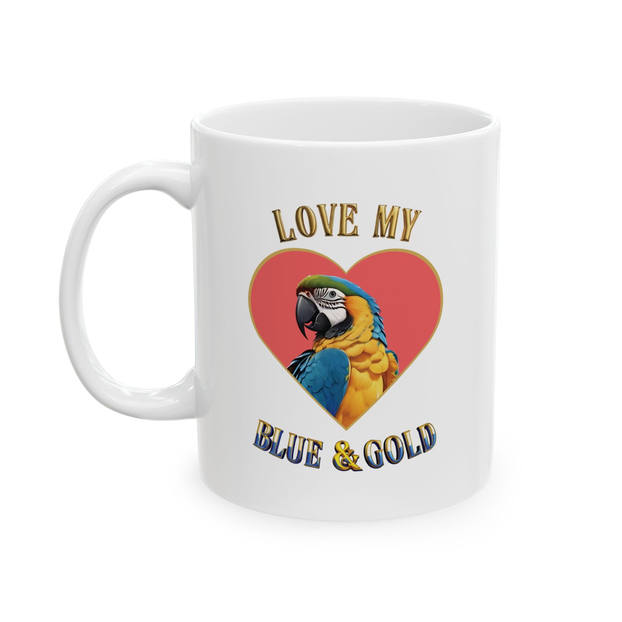 Blue And Gold Macaw Mug