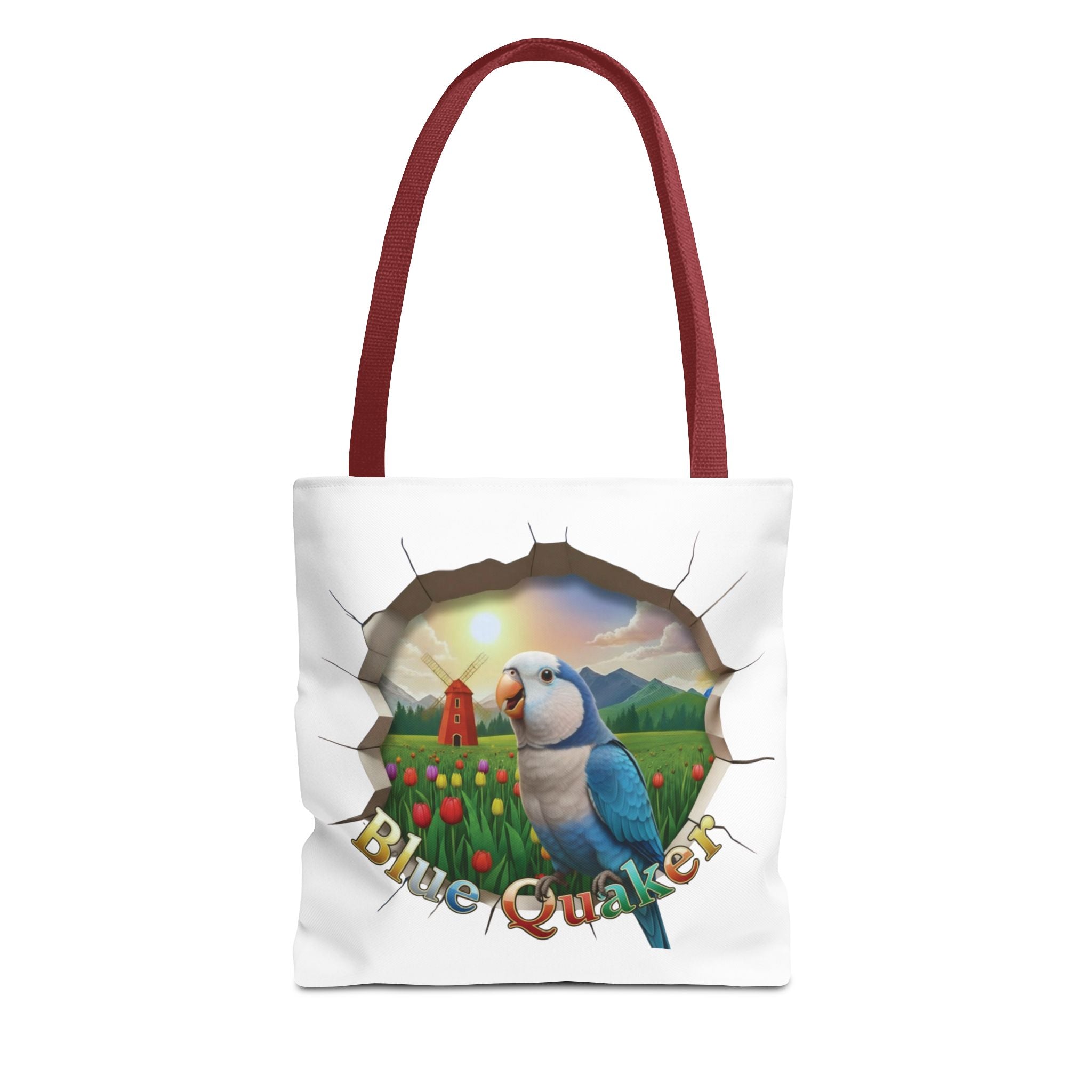 Blue Quaker Parrot Tote Bag