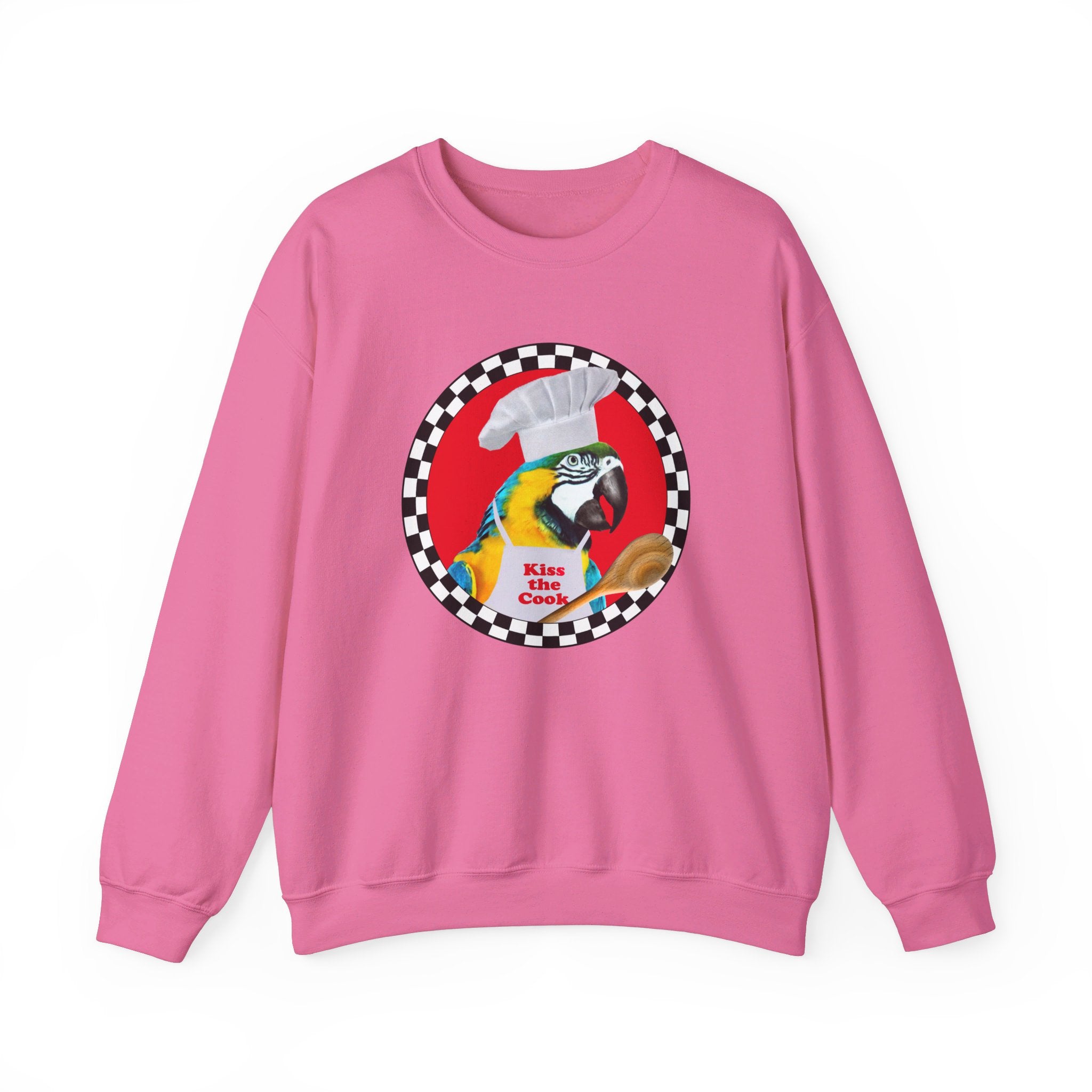 Kiss The Cook Spoon Blue And Gold Sweatshirt