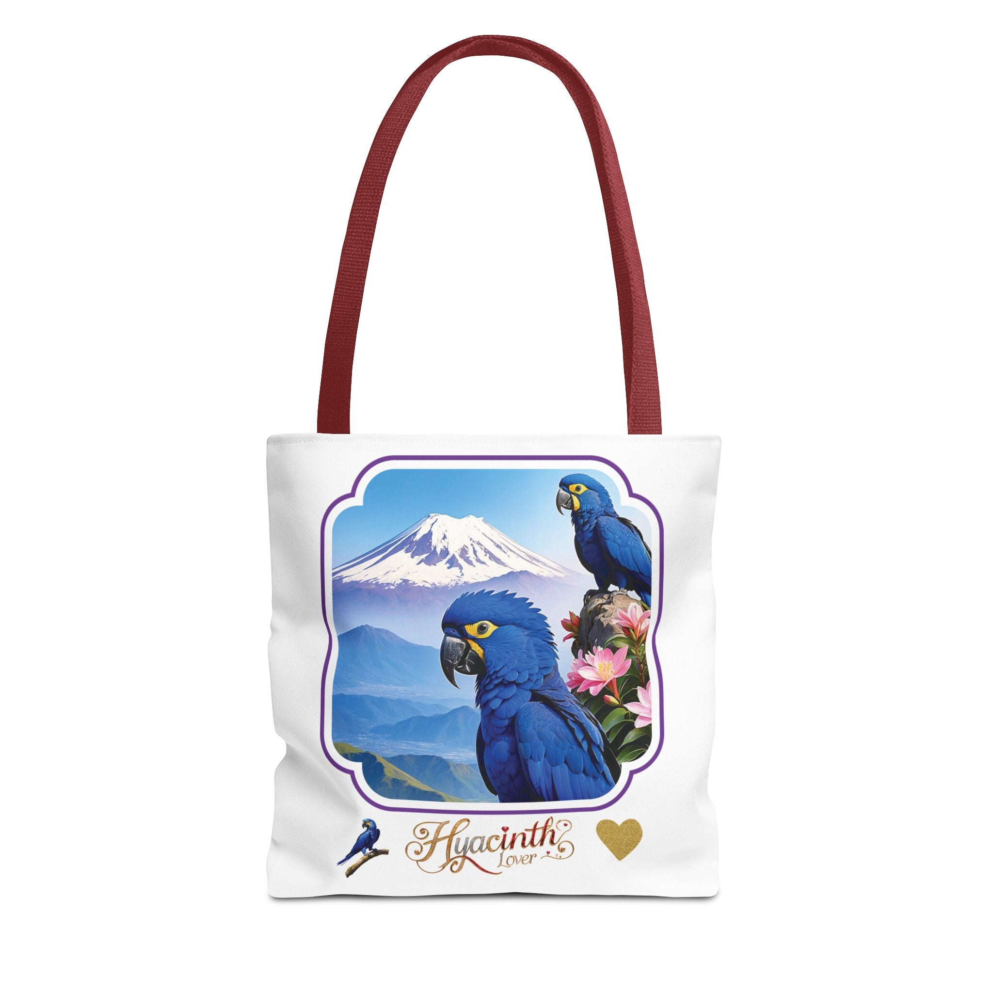Hyacinth Lover Mountain Tote Bag