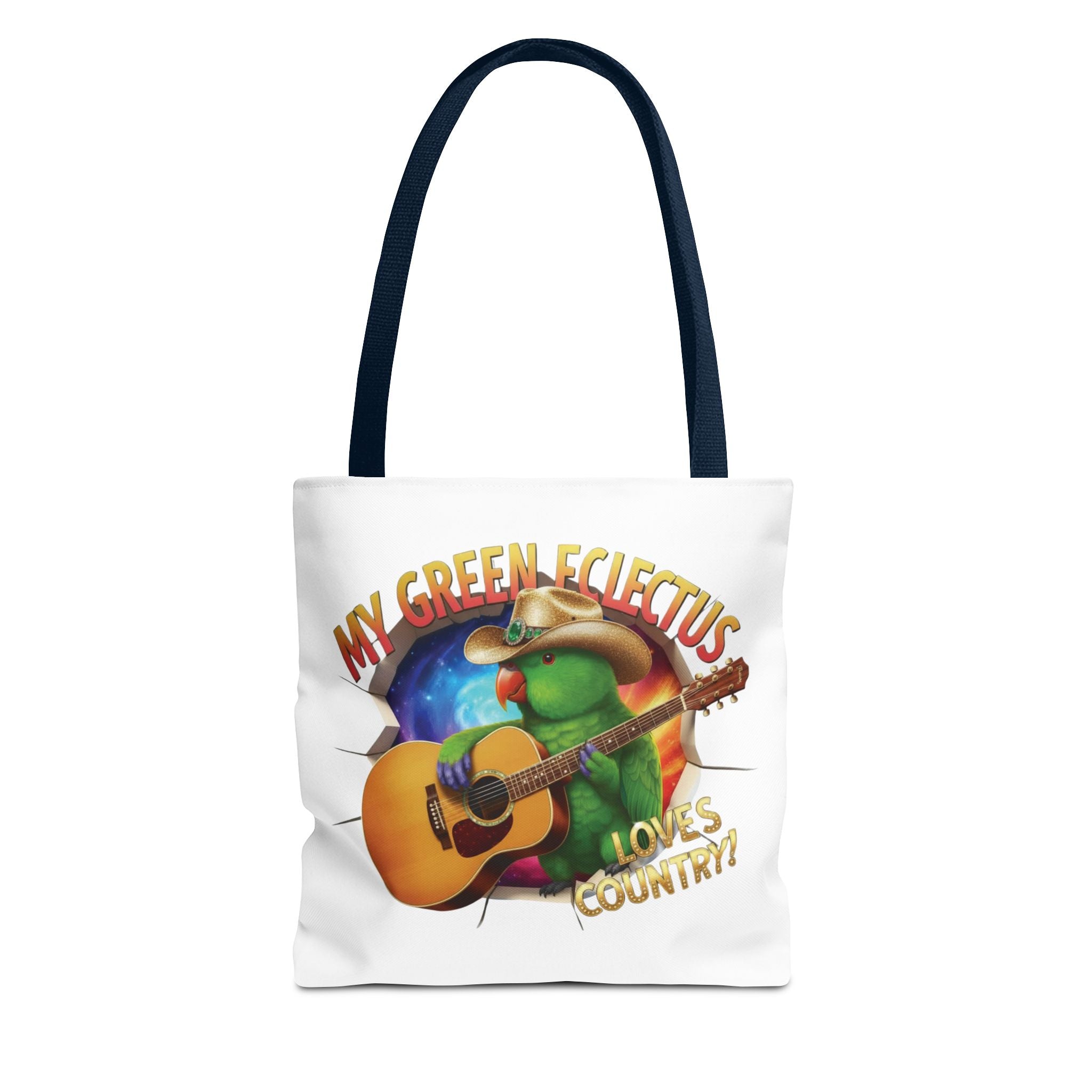 Green Eclectus Breakthrough Tote Bag