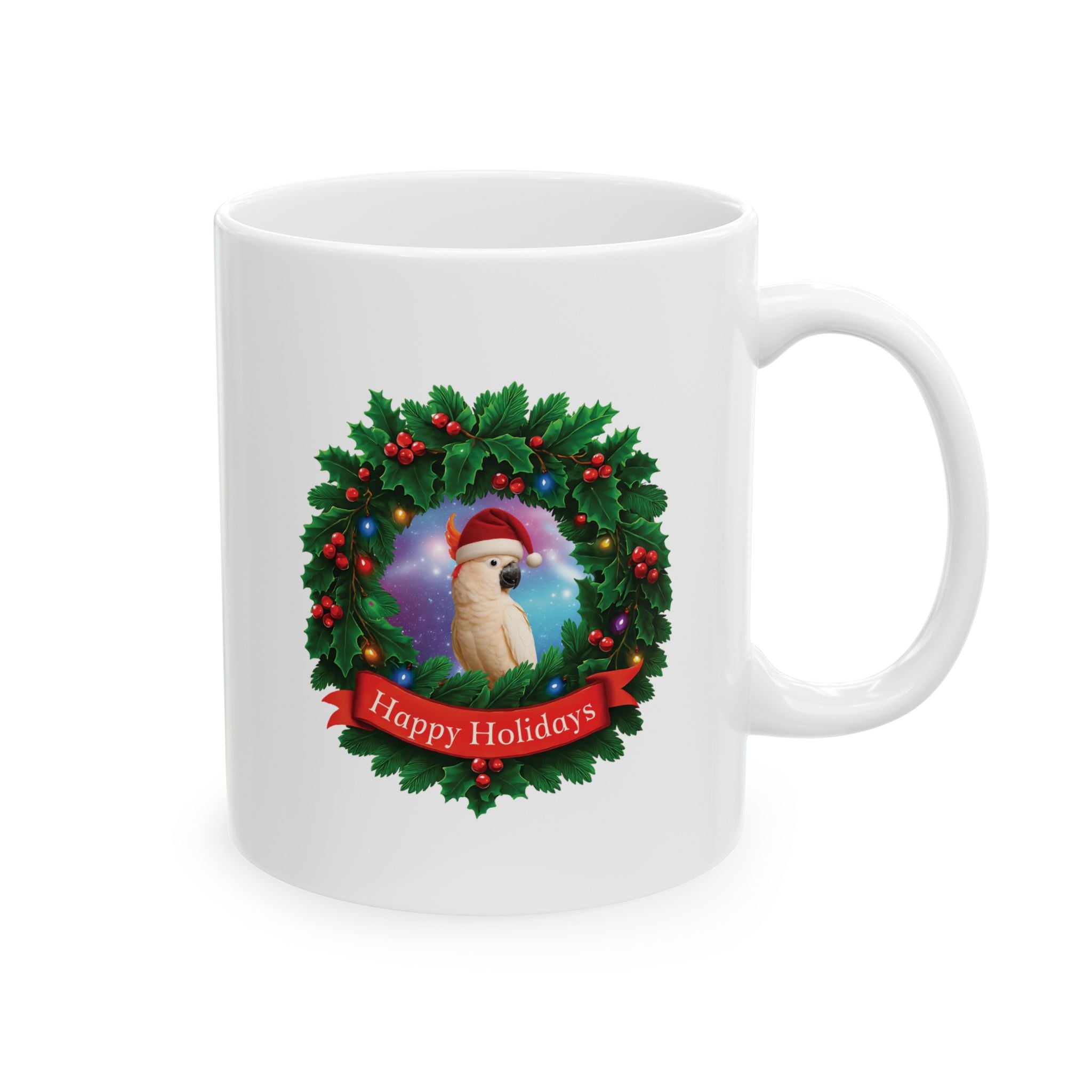Happy Holidays Moluccan Mug