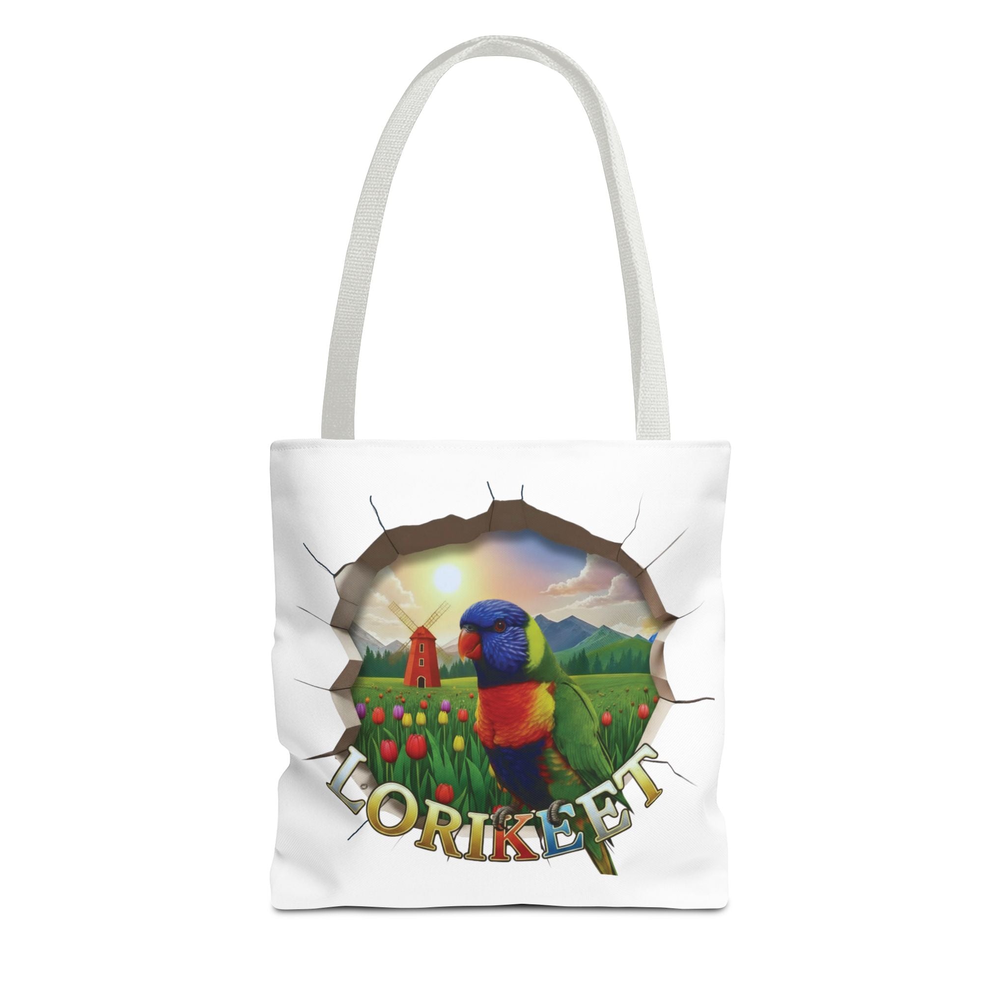 Rainbow Lorikeet Art Tote Bag