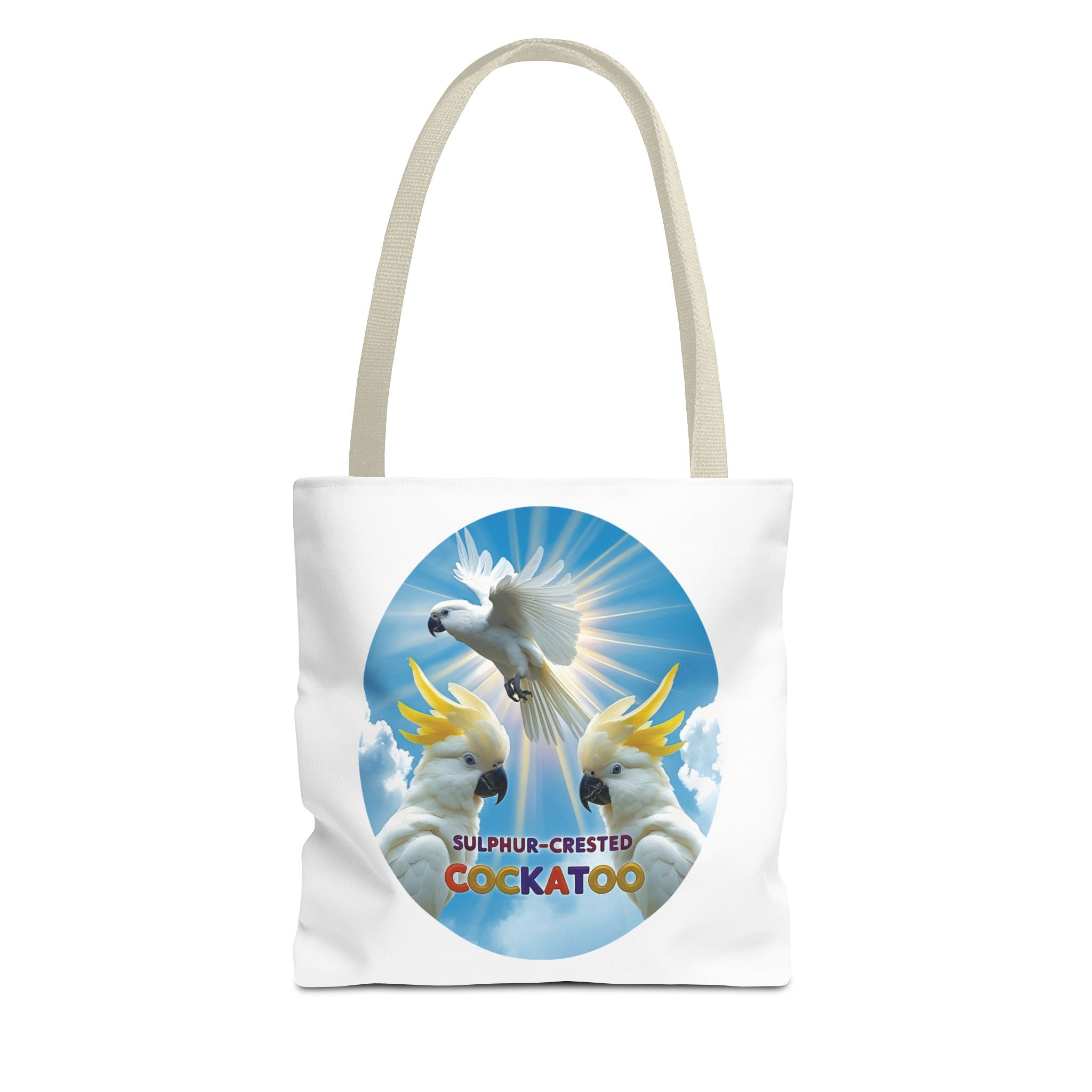 Sulphur-Crested Cockatoo Flying Tote Bag