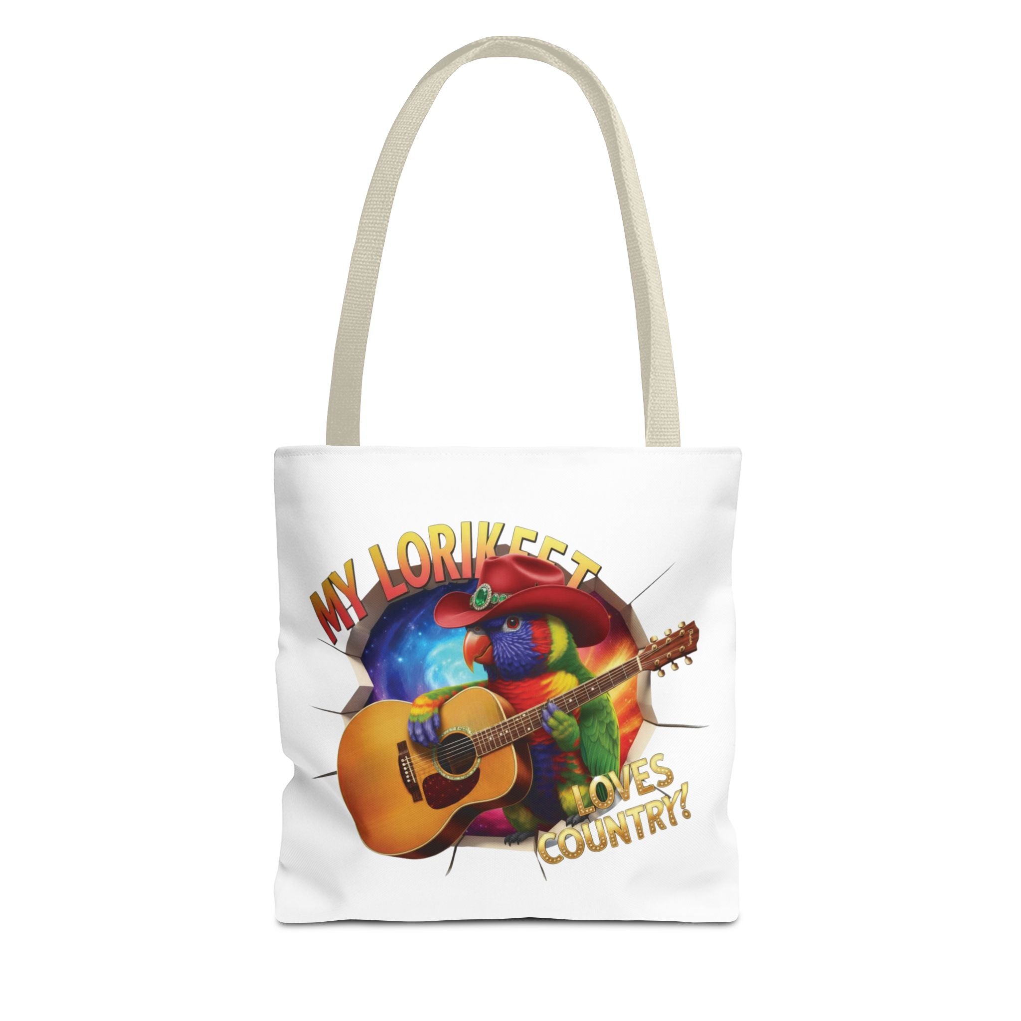 My Lorikeet Loves Country Tote Bag
