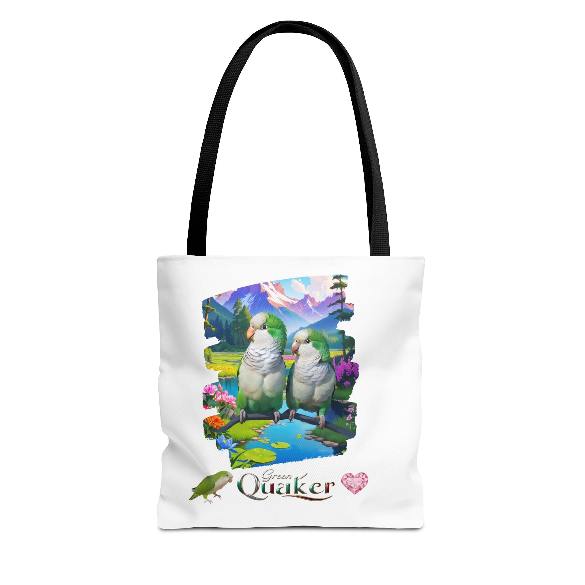 Nature Green Quaker Tote Bag