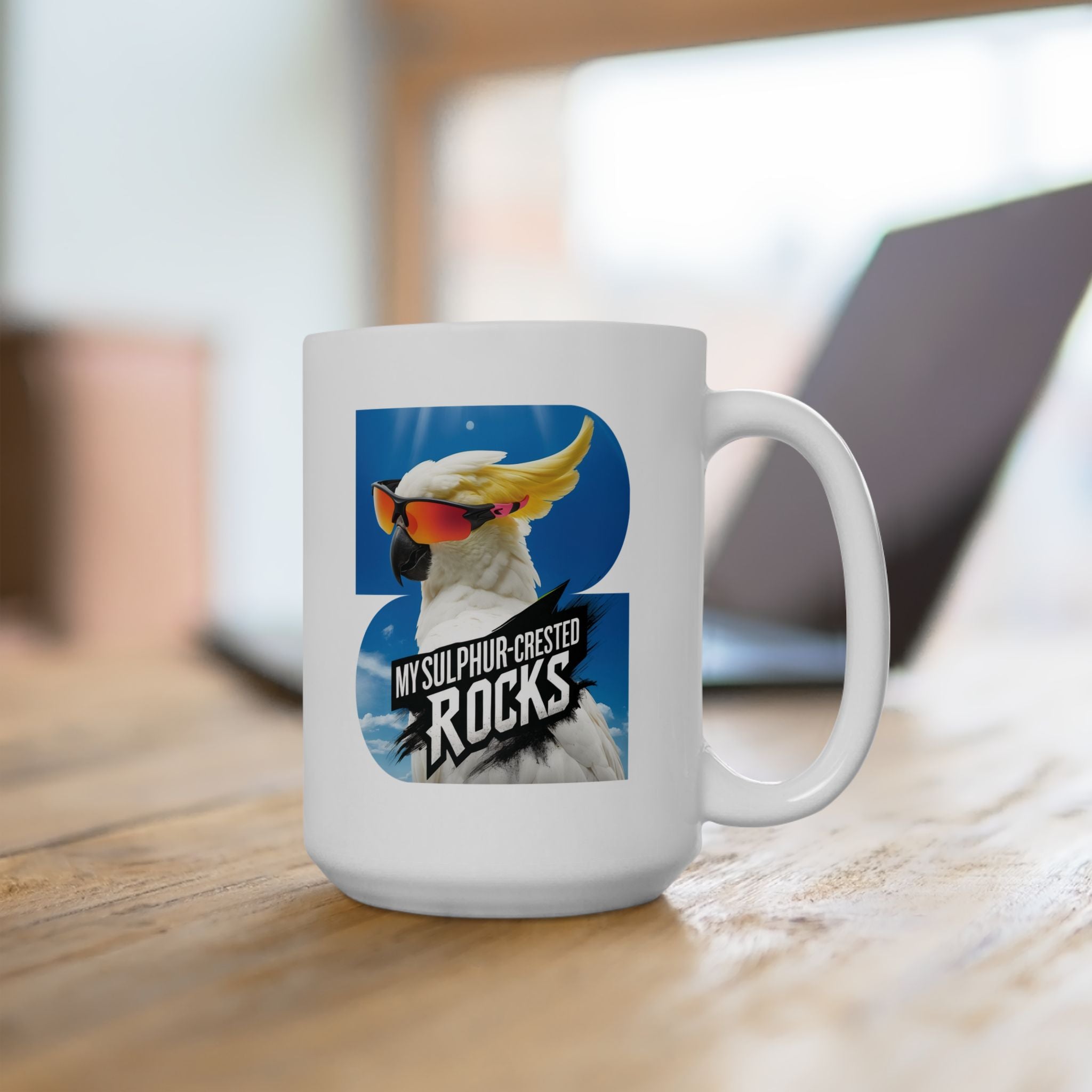 Sulphur-Crested Rocks Sunglasses Mug