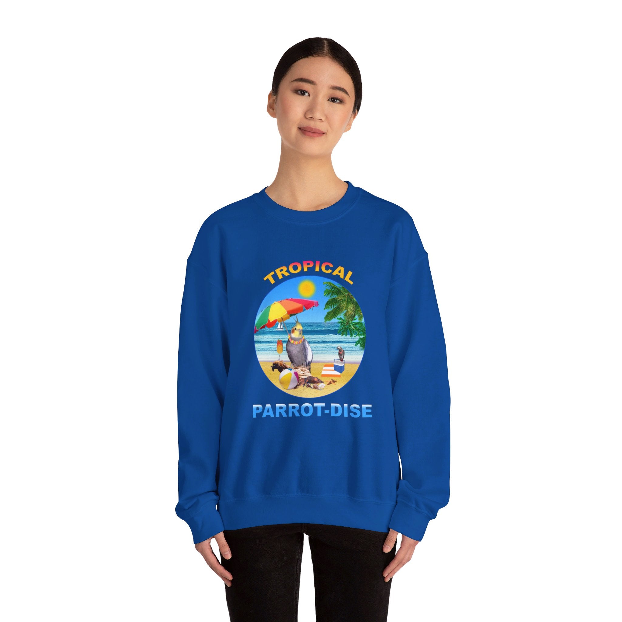 Tropical Parrot-Dise Cockatiel Sweatshirt