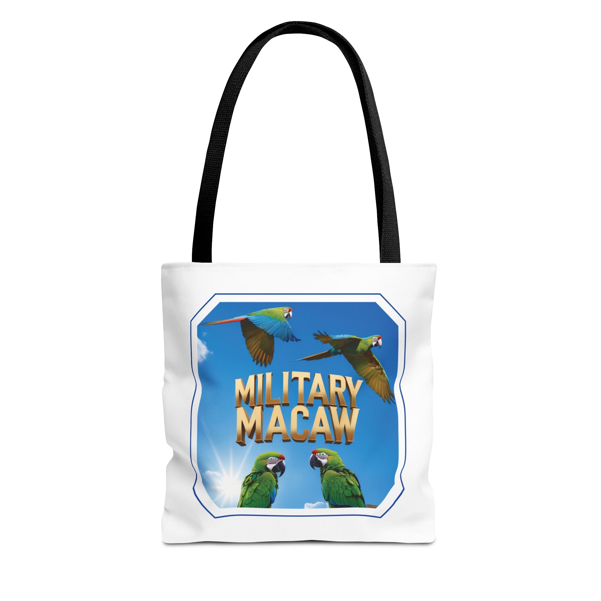 Military Macaw Tote Bag