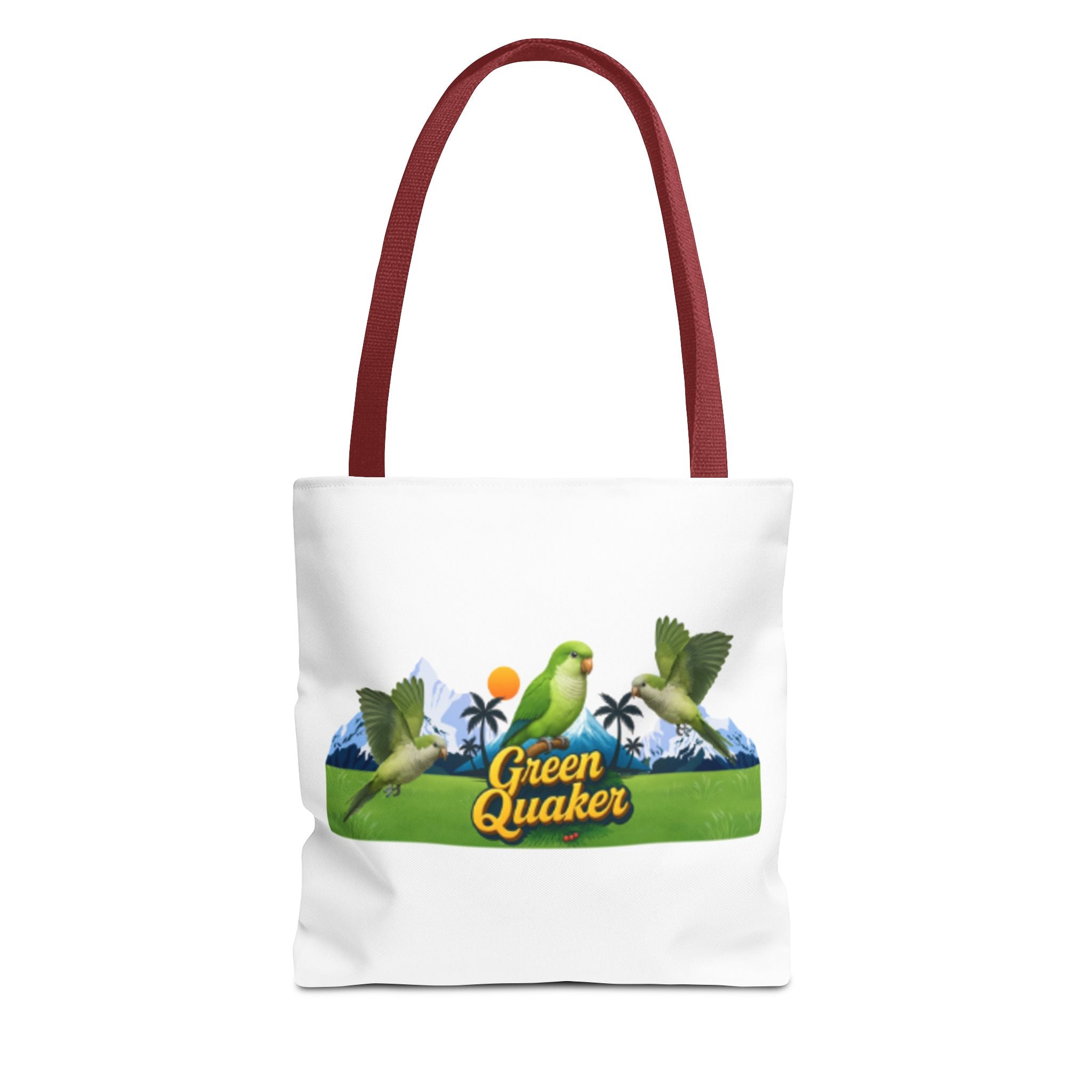 Green Quaker Flying Totes Bag