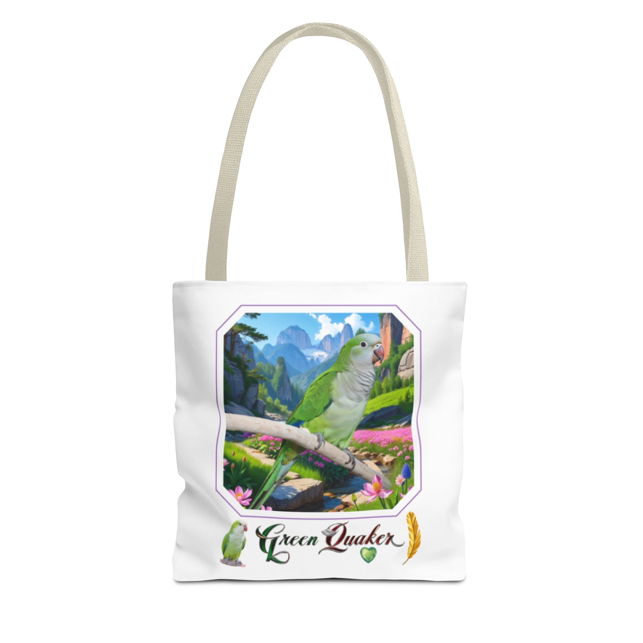 Green Quaker Nature Tote Bag