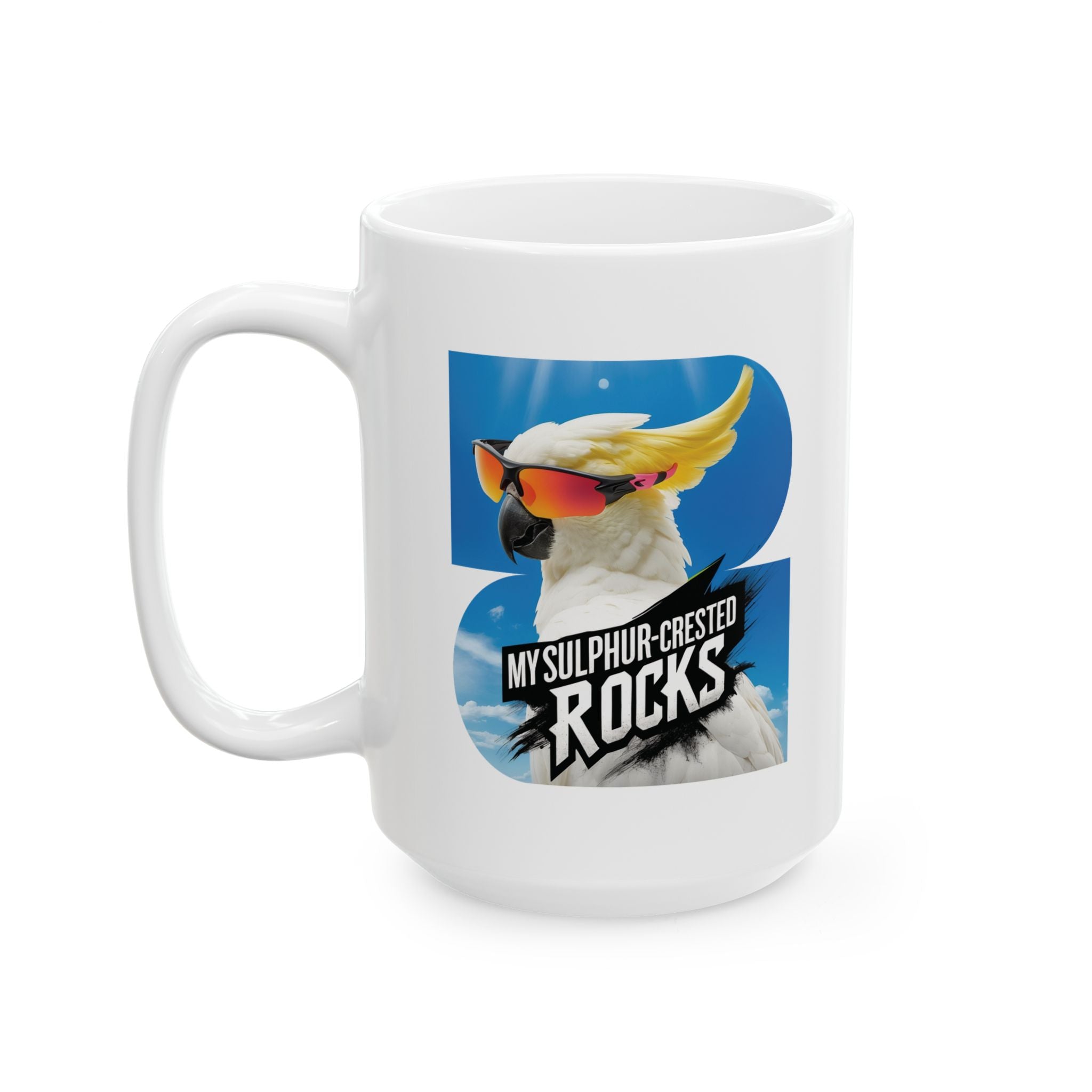 Sulphur-Crested Rocks Sunglasses Mug