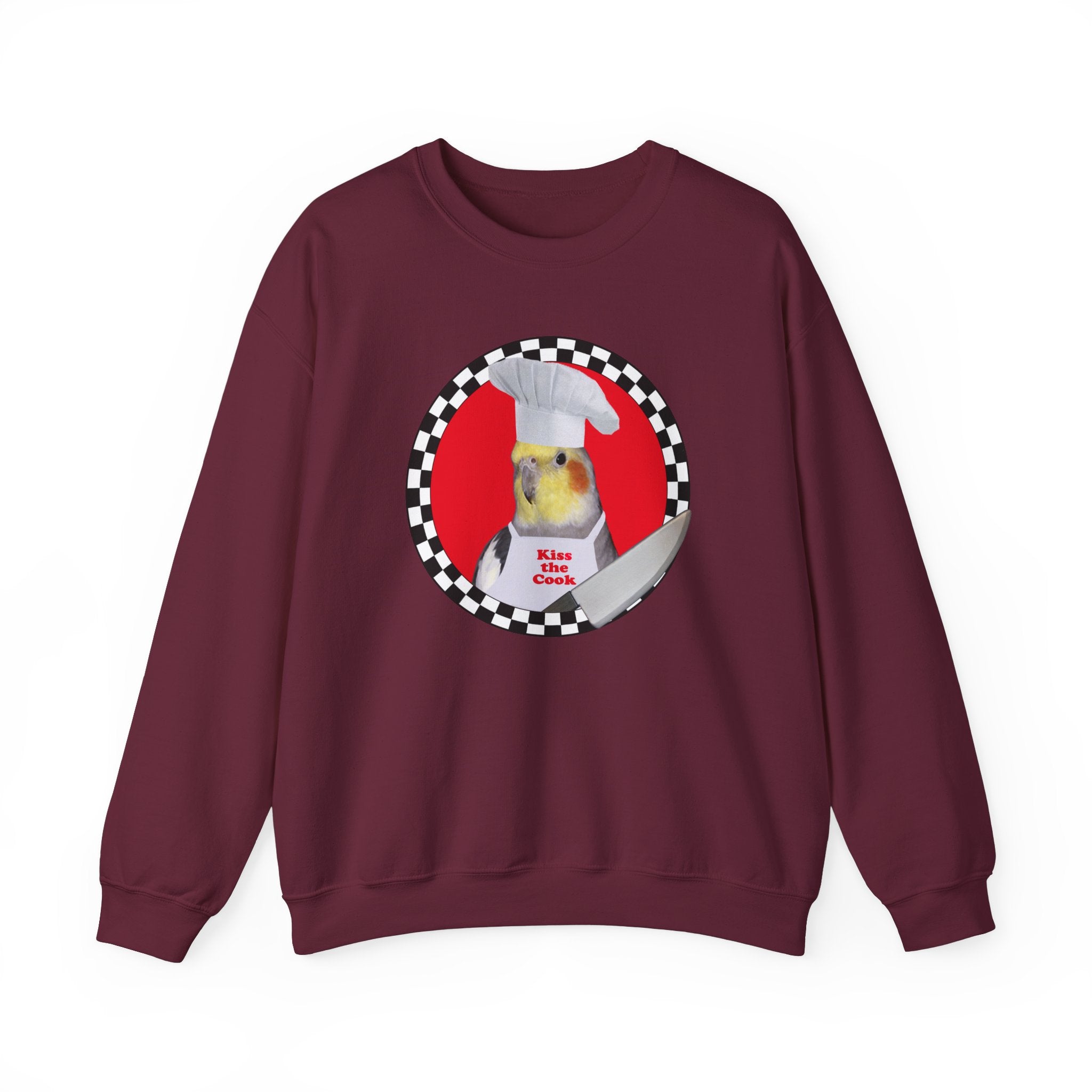 Kiss The Cook Cockatiel Sweatshirt